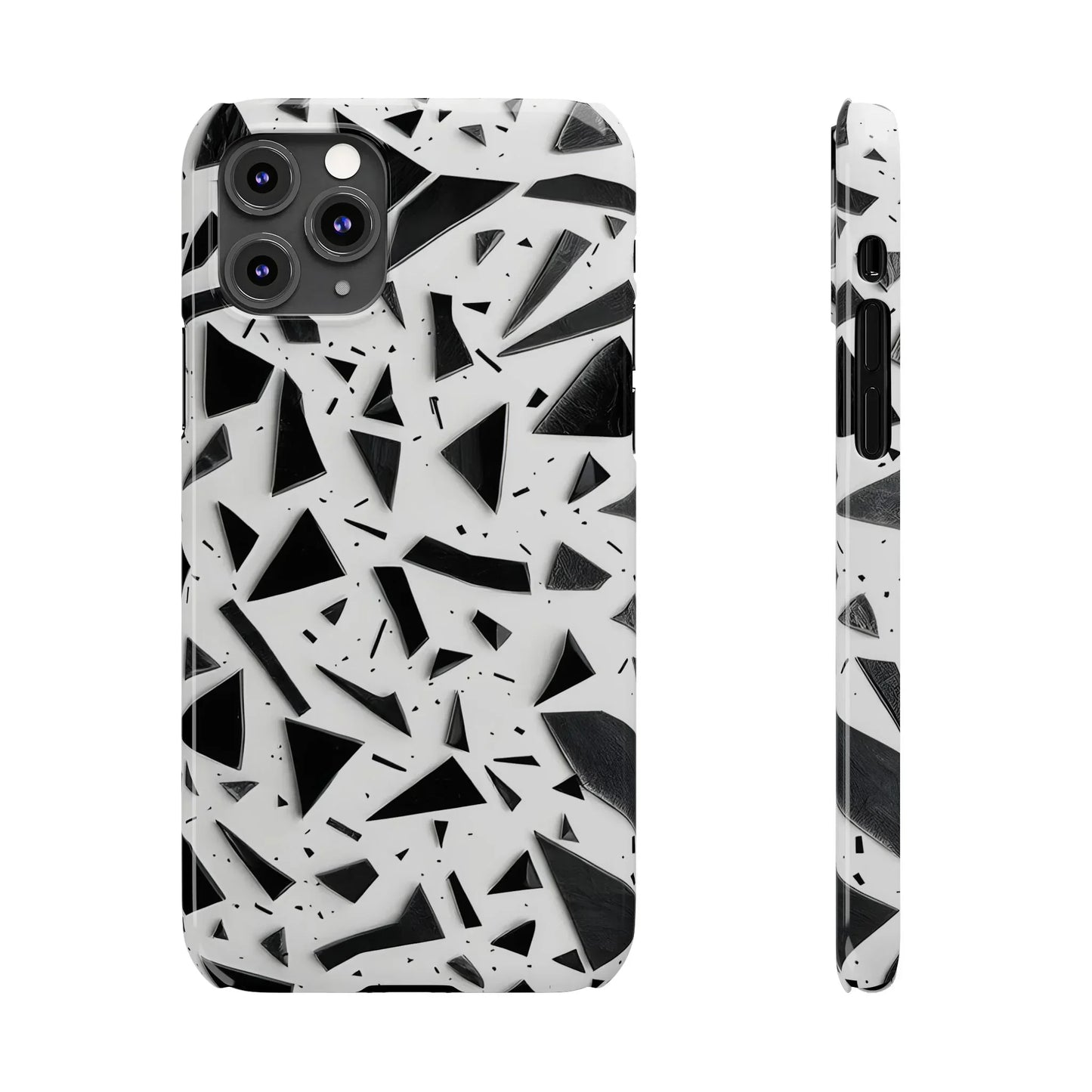 Abstract Slim Phone Case for iPhone 7 to 16 Models - KarArmDesign