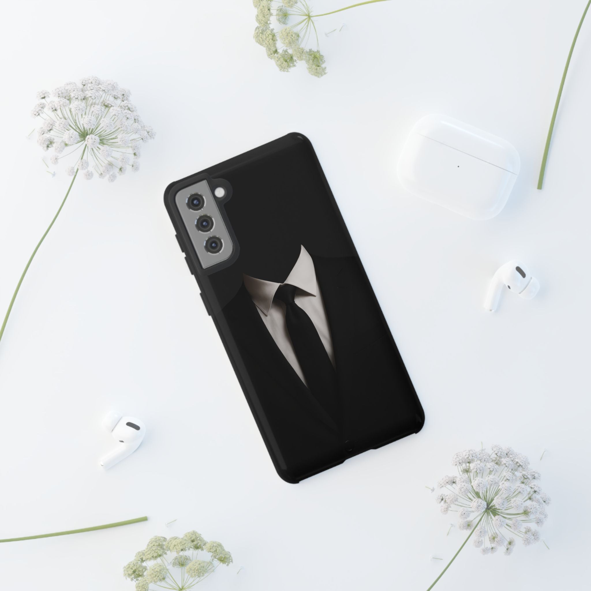 Gentleman's Armor Tough Phone Case – iPhone 11–17 & Galaxy S20–S26