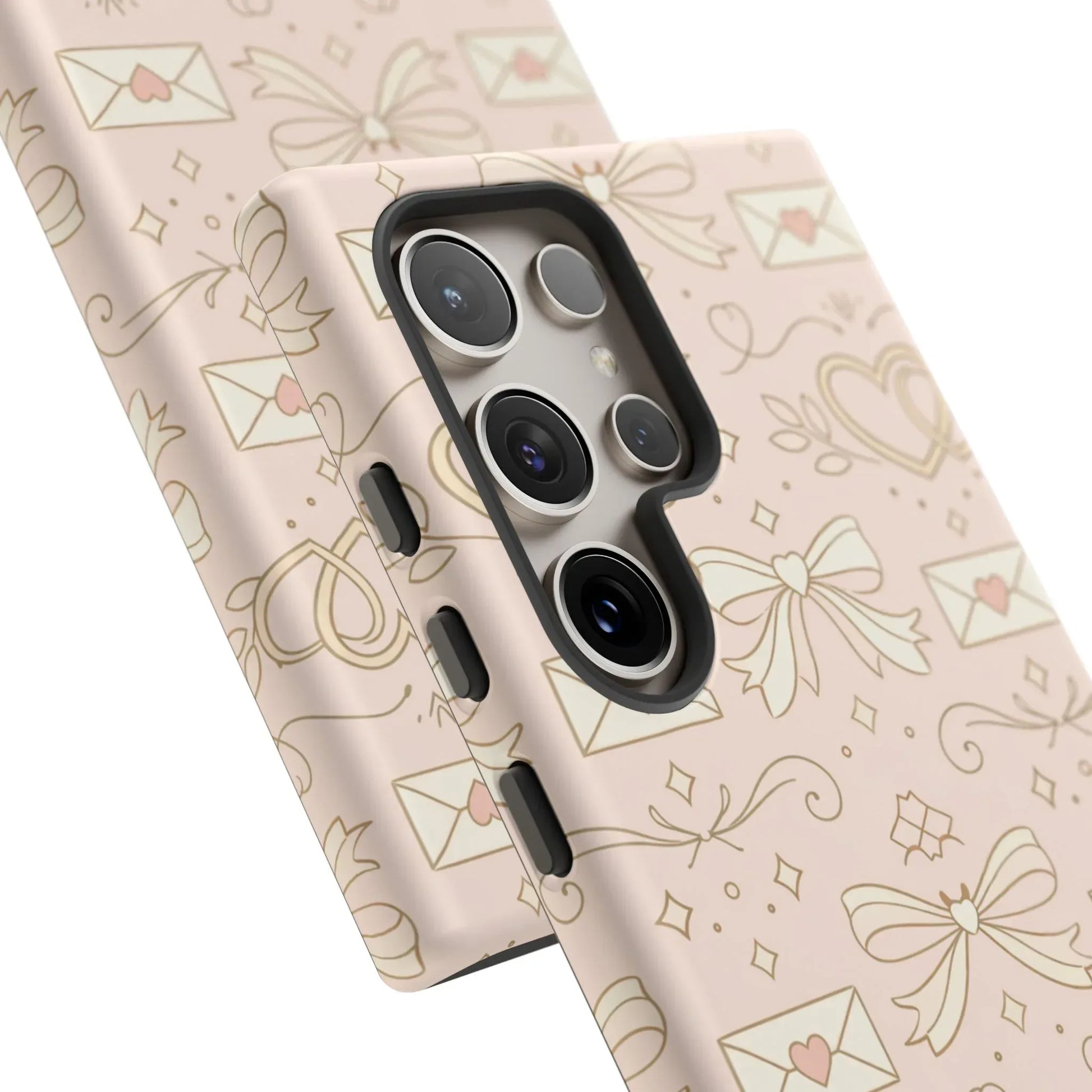 Sweet Romance Tough Phone Case for iPhone 11–17 & Galaxy S10–S25 - KARARMDESIGN