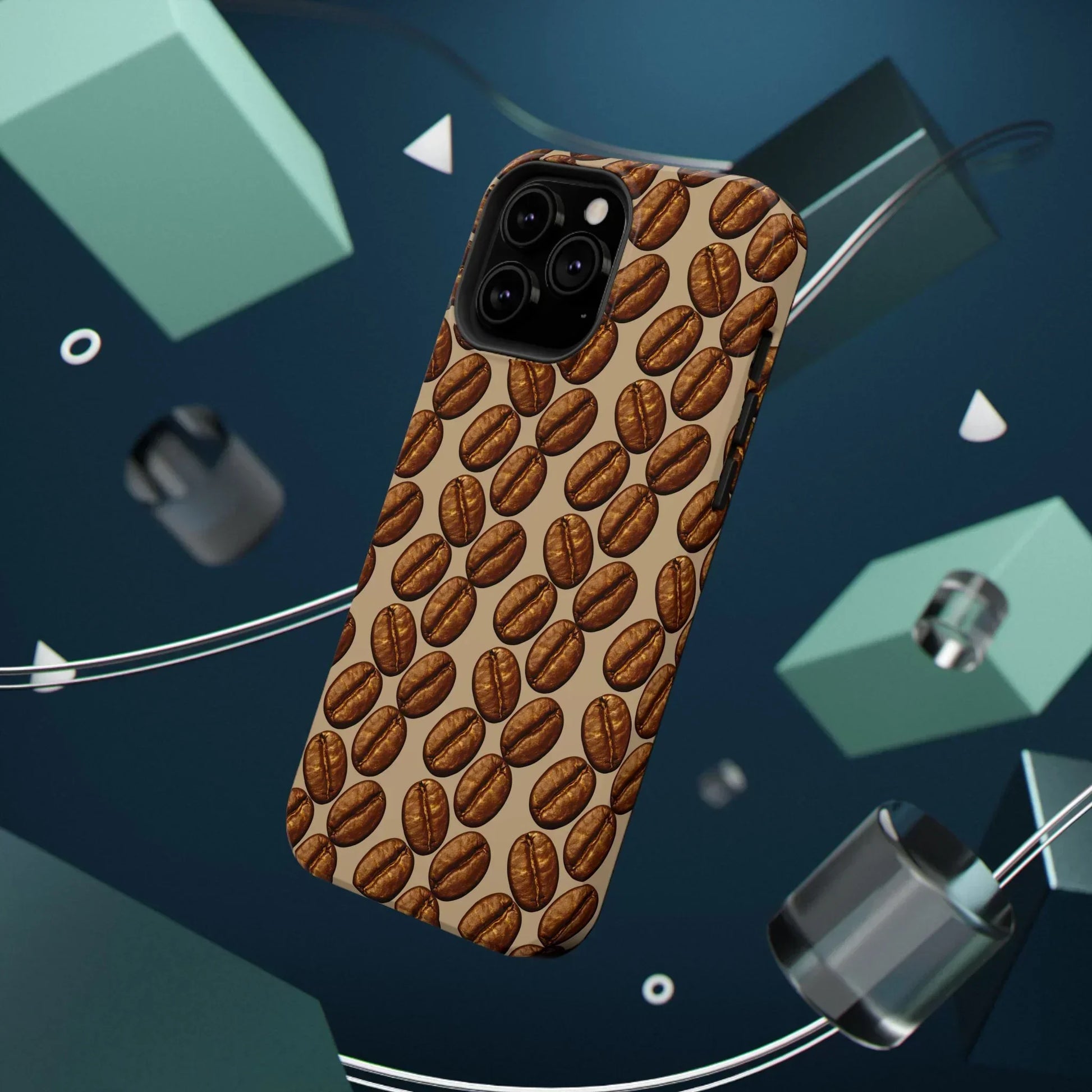 Coffee Pattern Phone Case for iPhone and Samsung Galaxy - KarArmDesign