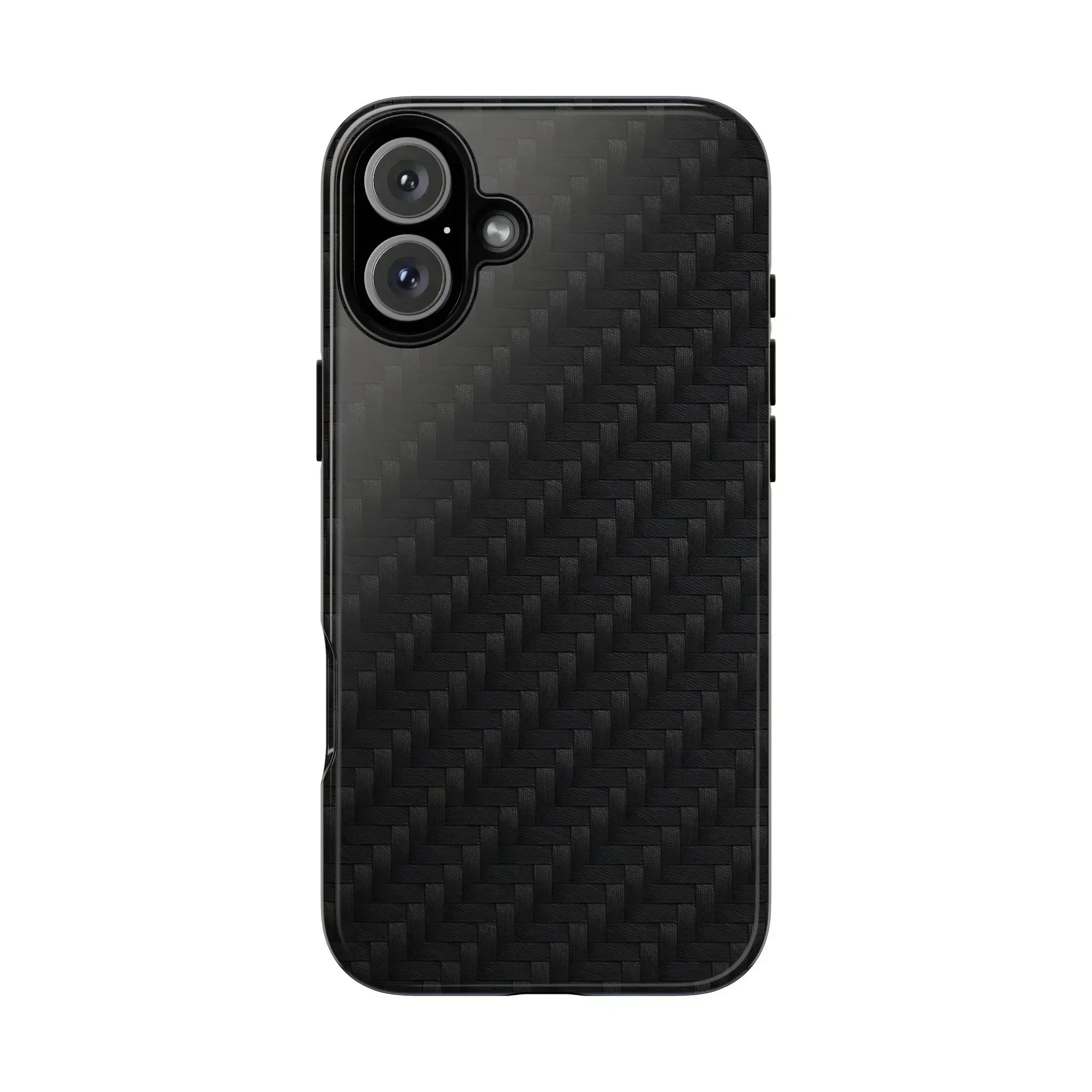 Black Carbon Phone Case for iPhone 8-16 and Google Pixel up to 9 - KARARMDESIGN
