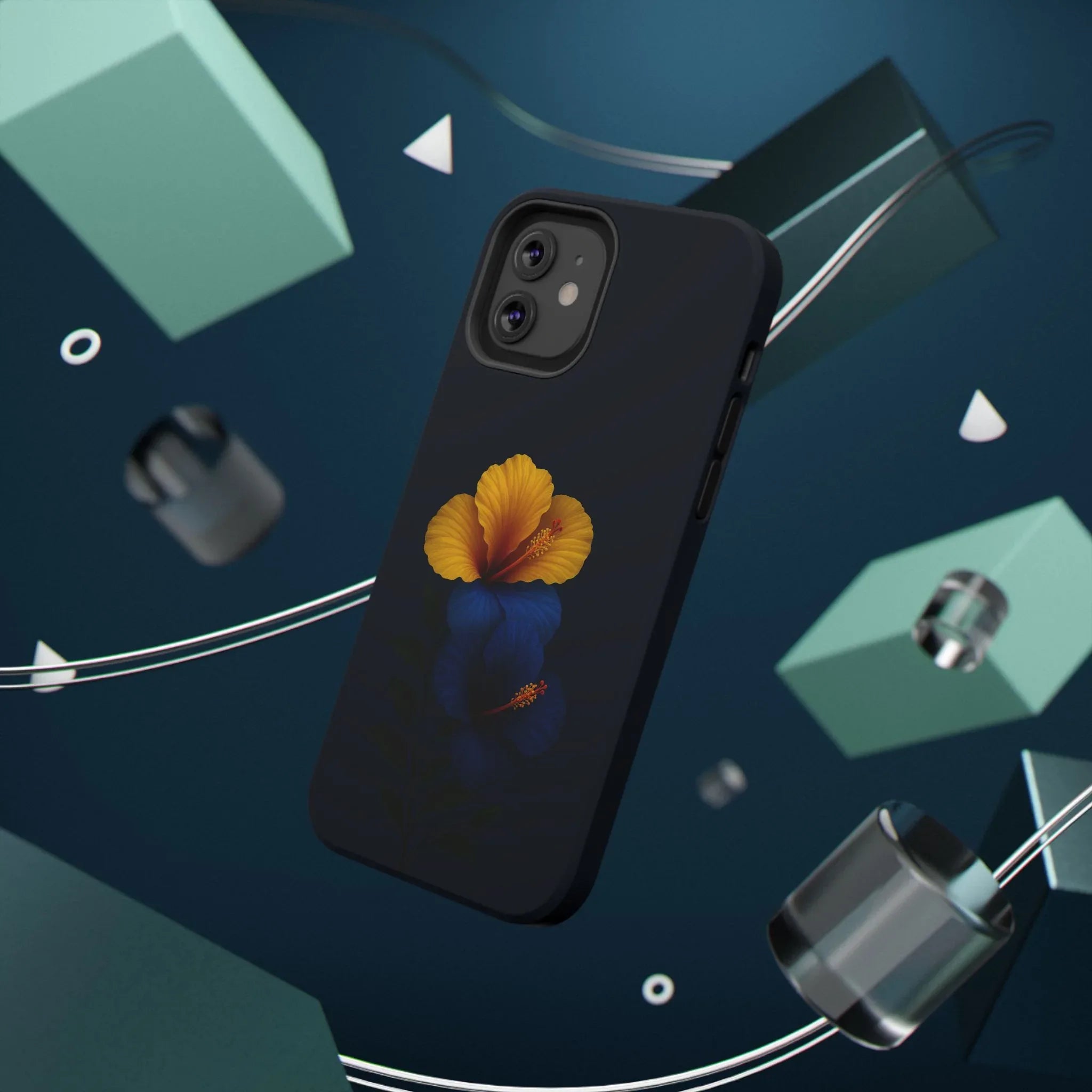 Elegant Hibiscus Phone Case for iPhone 11-17 and Galaxy S21-S22 - KARARMDESIGN