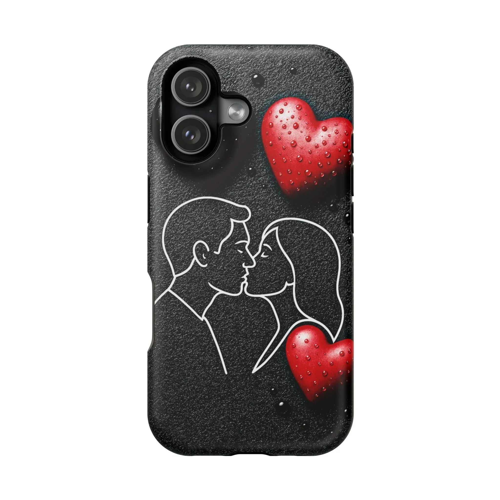 Midnight Kiss Phone Case for iPhone 13-17 - KARARMDESIGN