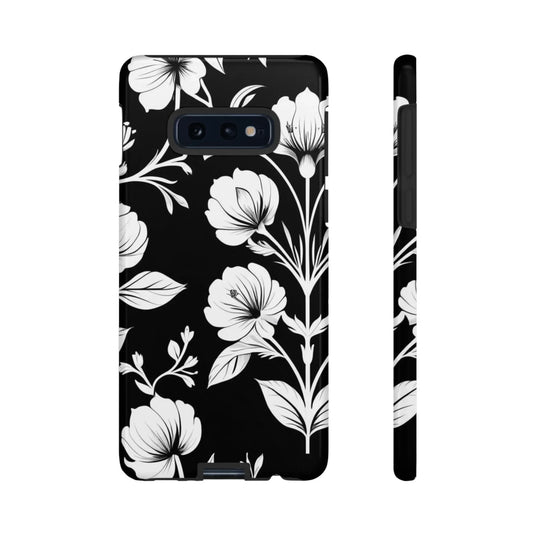 ElegantFloral Phone Case for Samsung Galaxy S10-S25 Models - KarArmDesign