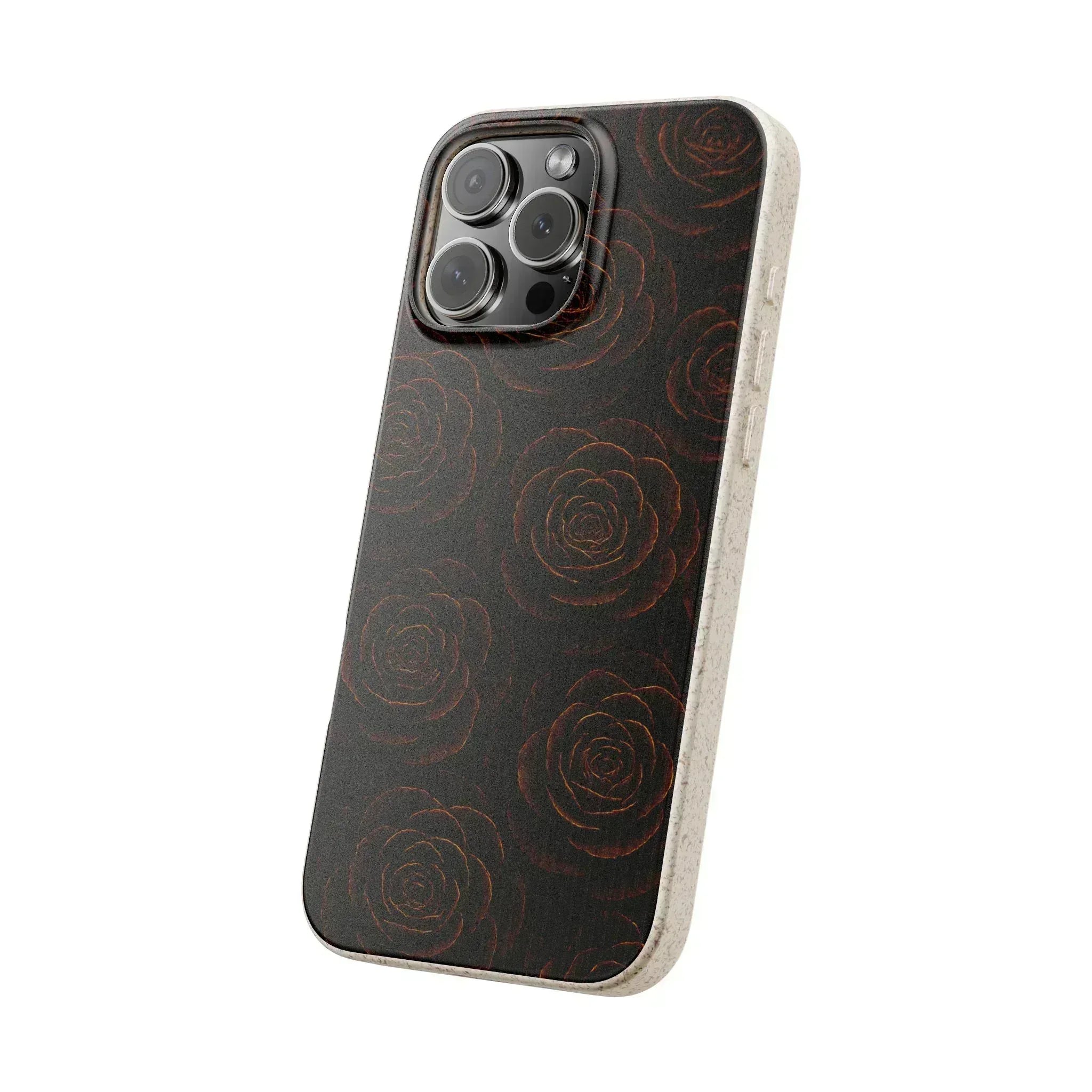 Wooden Roses Phone Case for iPhone 11-16 and Samsung Galaxy S20-S22 - KARARMDESIGN