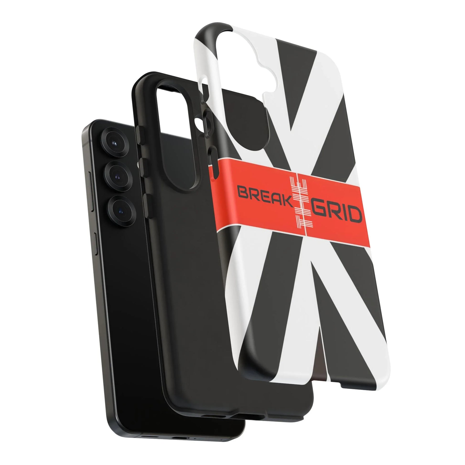 Break The Grid Phone Case for iPhone 11–16 and Galaxy S20–S25 - KARARMDESIGN