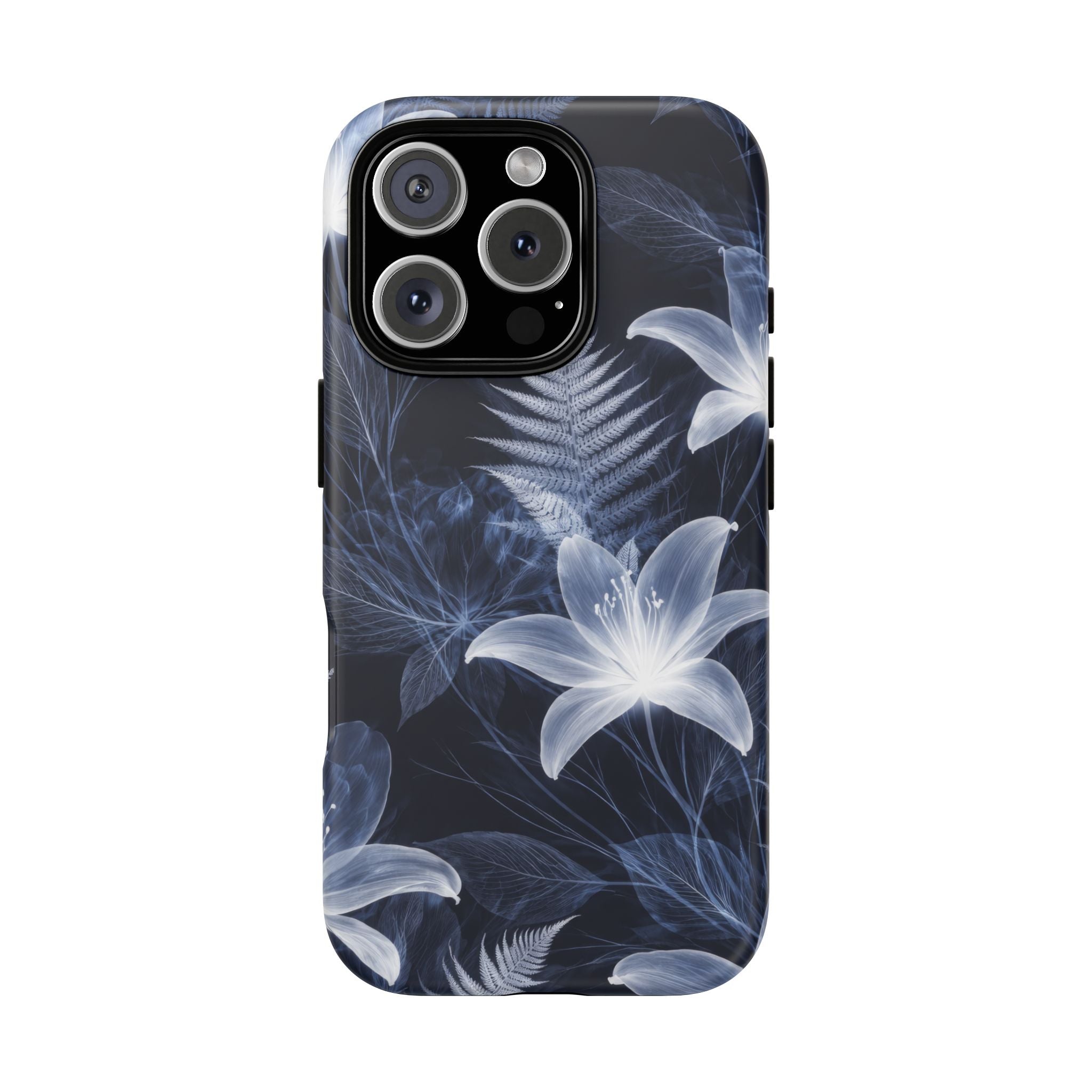 Moonlight Garden Phone Case for iPhone 11-17 and Galaxy S20-S26