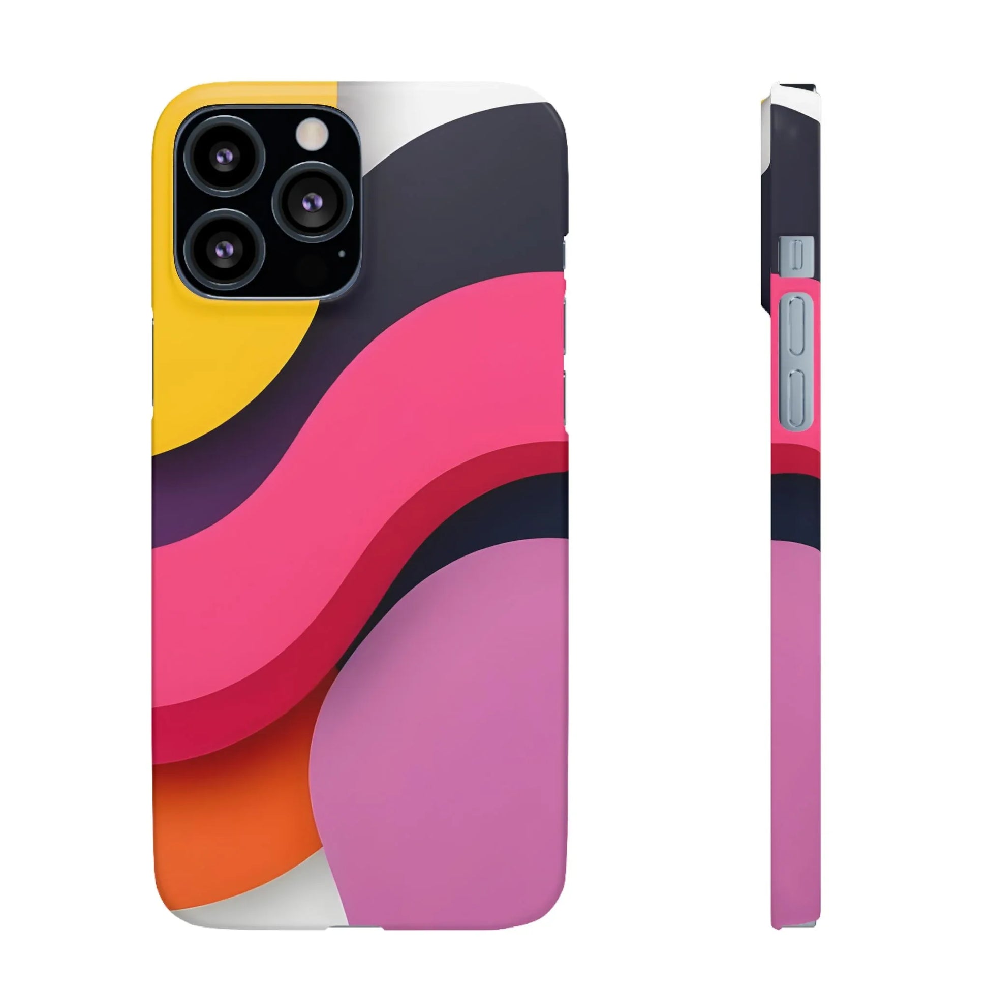 Abstract Phone Case for iPhone 11-17 and Galaxy S20-S25 - KARARMDESIGN