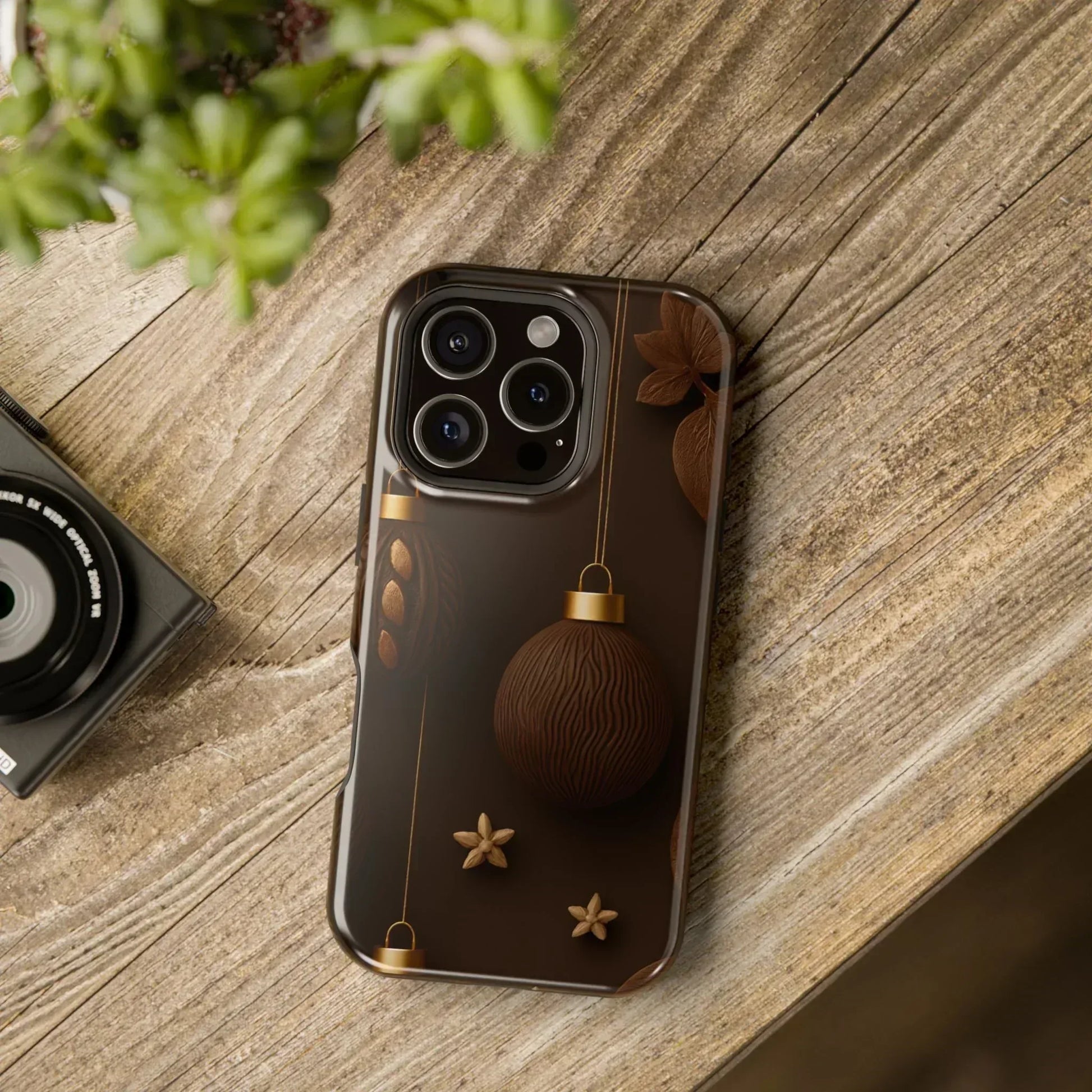 Chocolate Ornaments Phone Case for iPhone 11-17 and Galaxy S21-S22 - KARARMDESIGN