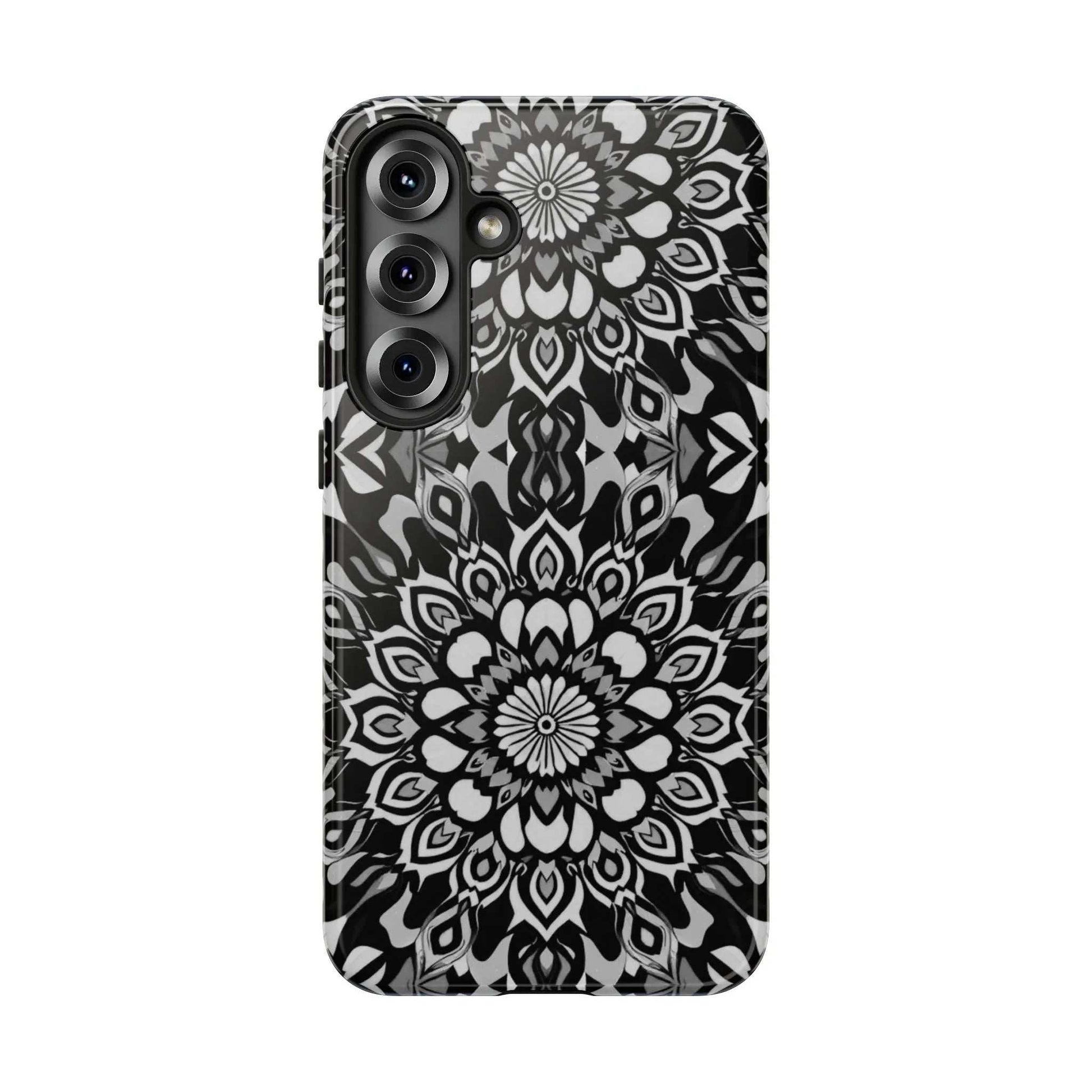 Mandala Phone Case for iPhone and Galaxy - KARARMDESIGN