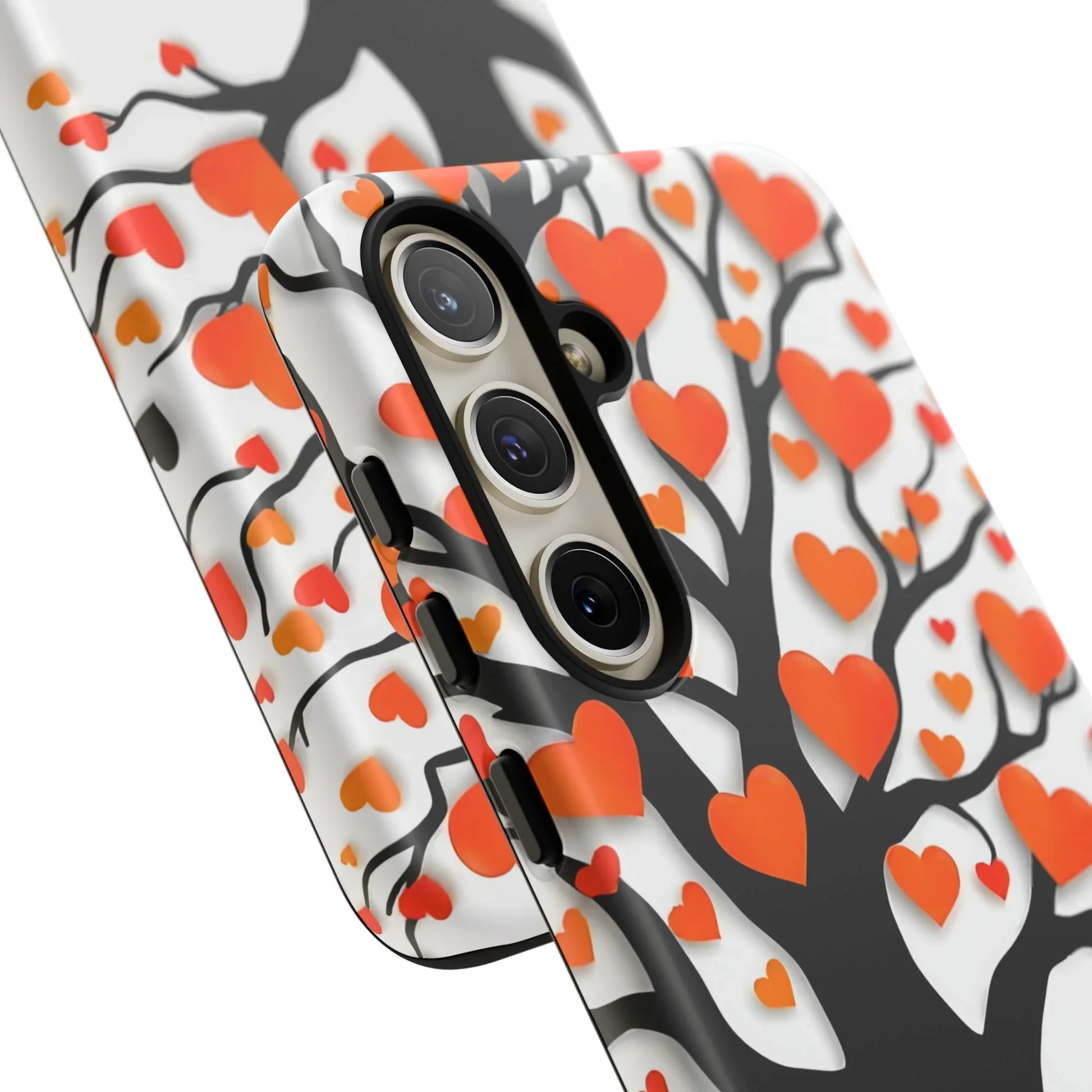 Heart Design Phone Case for iPhone 11–17 and Galaxy S20–S25 - KARARMDESIGN