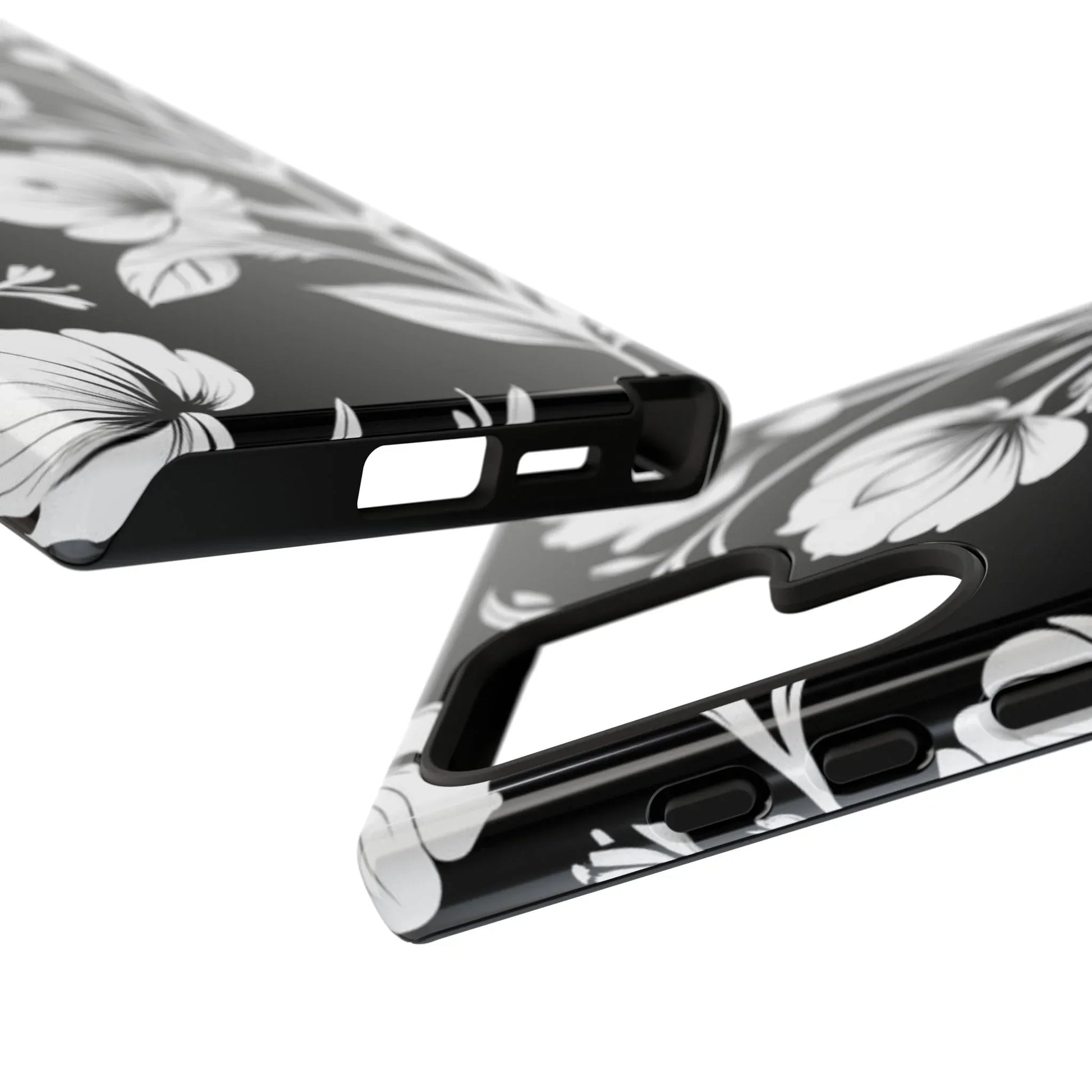 Elegant Floral Phone Case for Galaxy S20-S25 - KARARMDESIGN