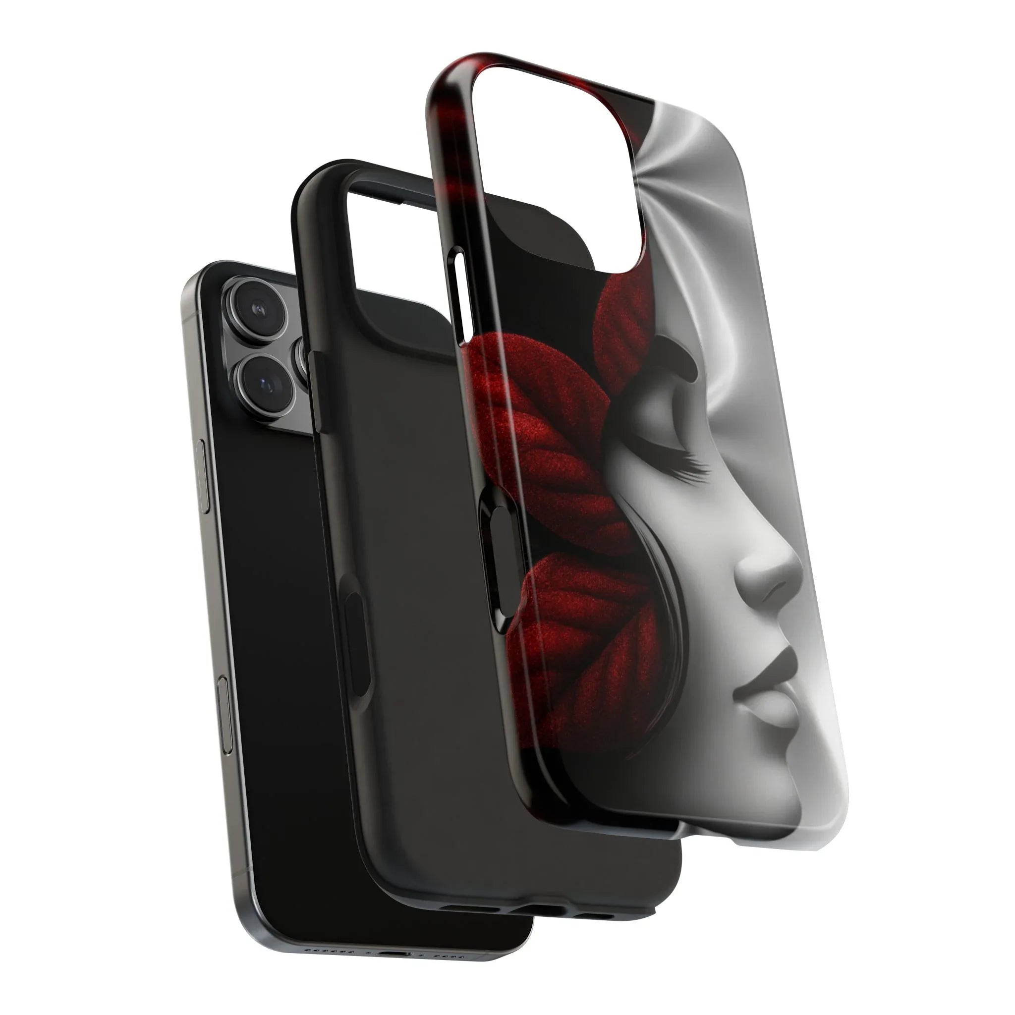 Whispered Grace Phone Case for iPhone 11-17 and Galaxy S21-S25 - KARARMDESIGN