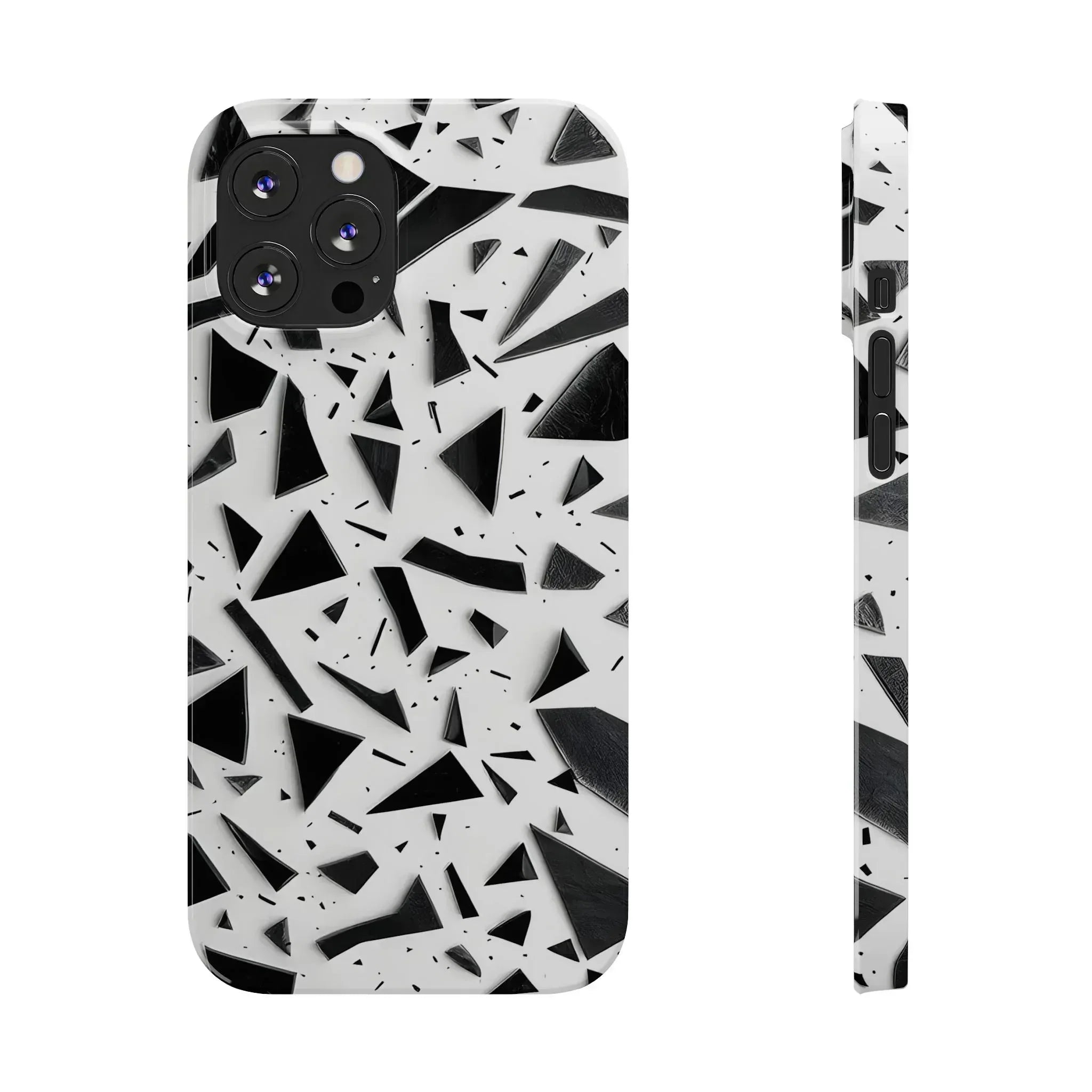 Abstract Slim Phone Case for iPhone 11-17 - KARARMDESIGN