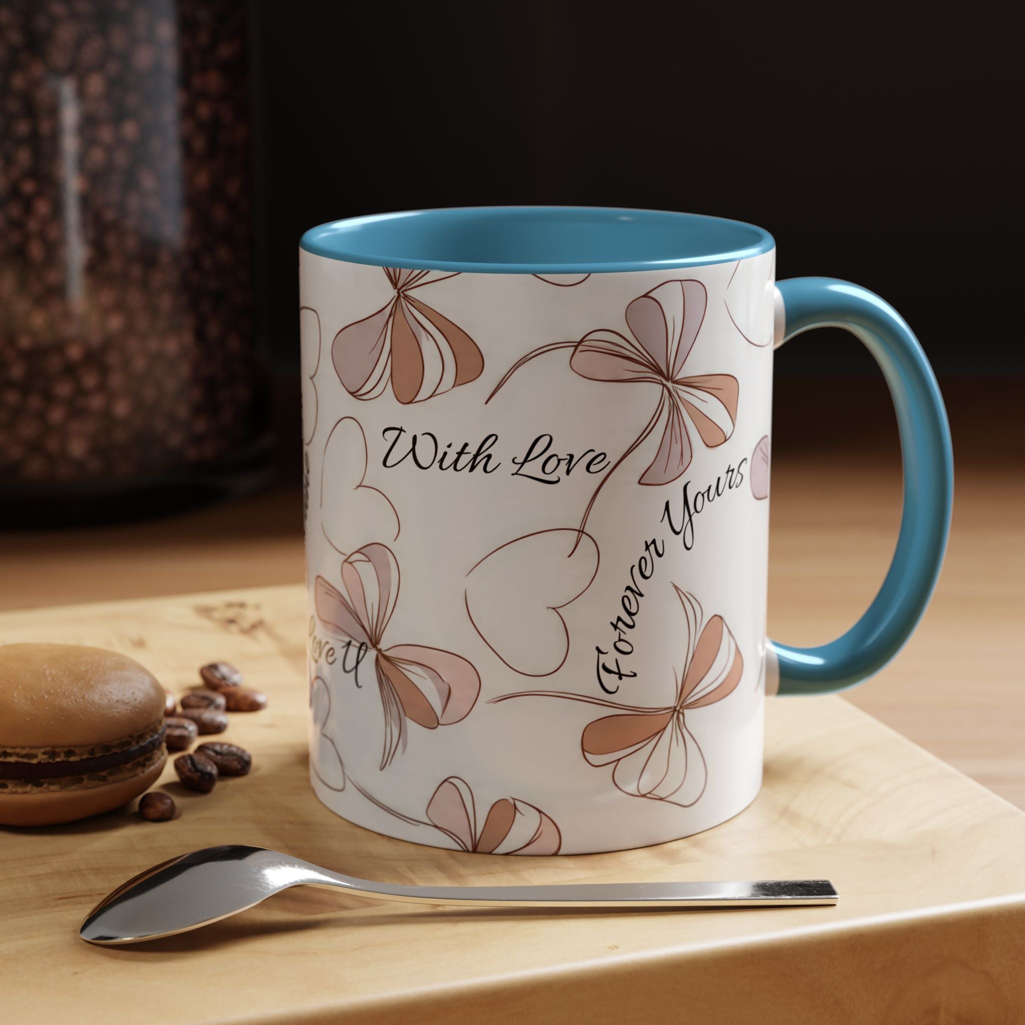 Love Messages Accent Coffee Mug (11, 15oz)