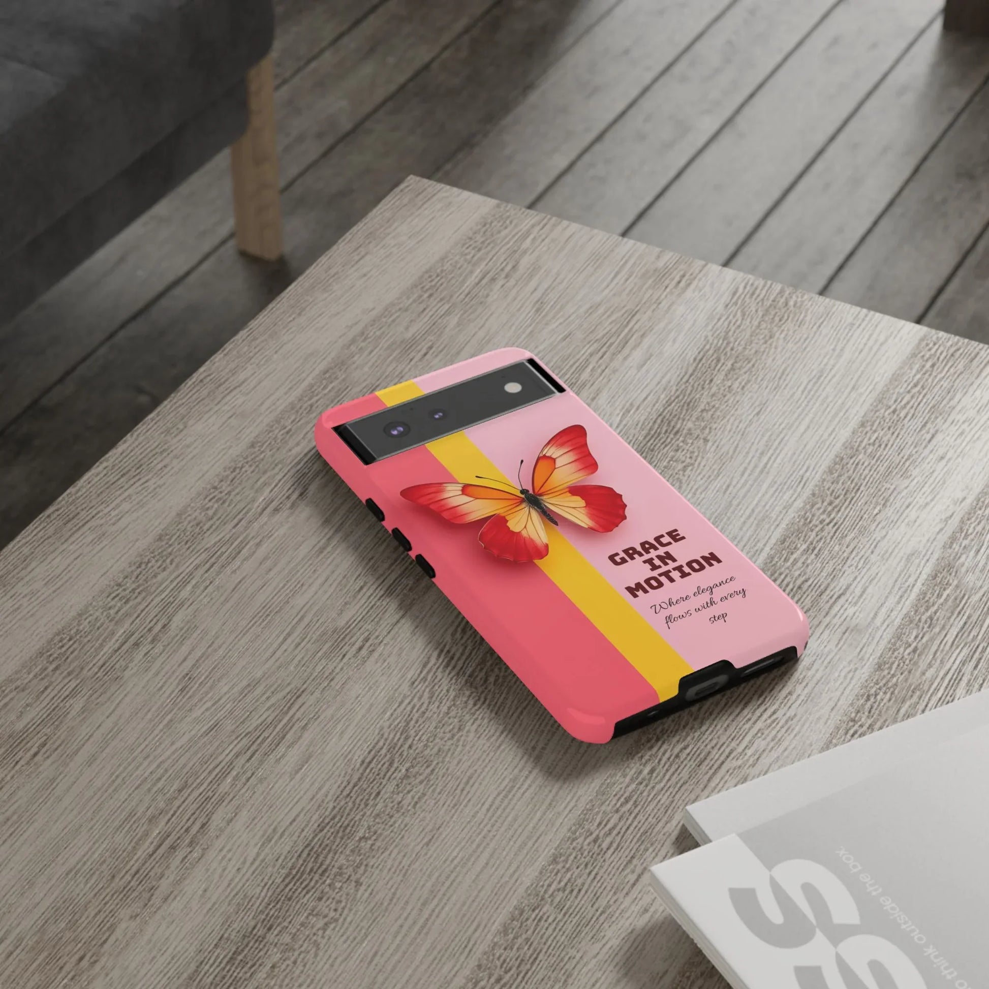 Grace in Motion – Elegant Phone Case for iPhone, Galaxy & Pixel - KARARMDESIGN