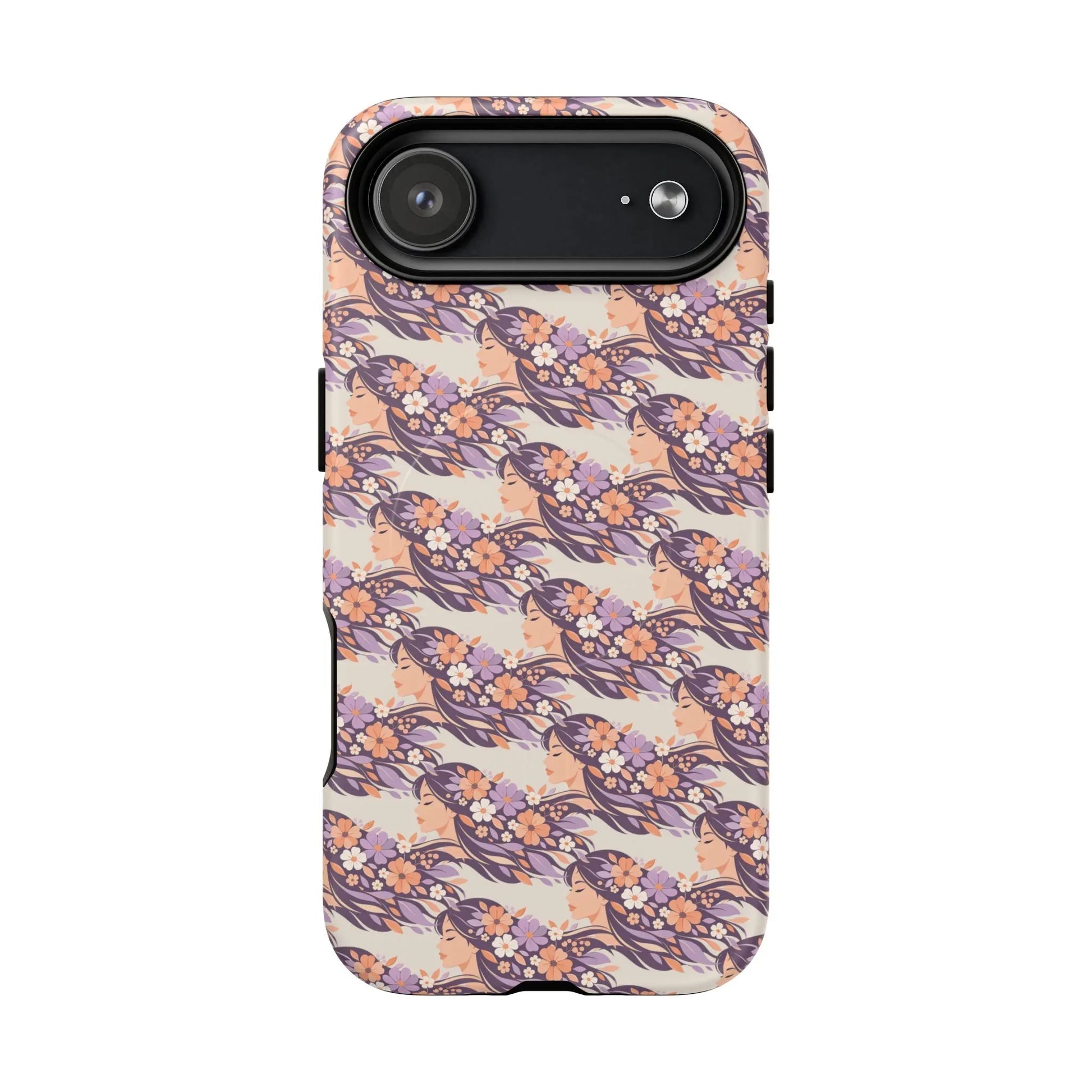 Floral Goddess Phone Case for iPhone 13-17 - KARARMDESIGN