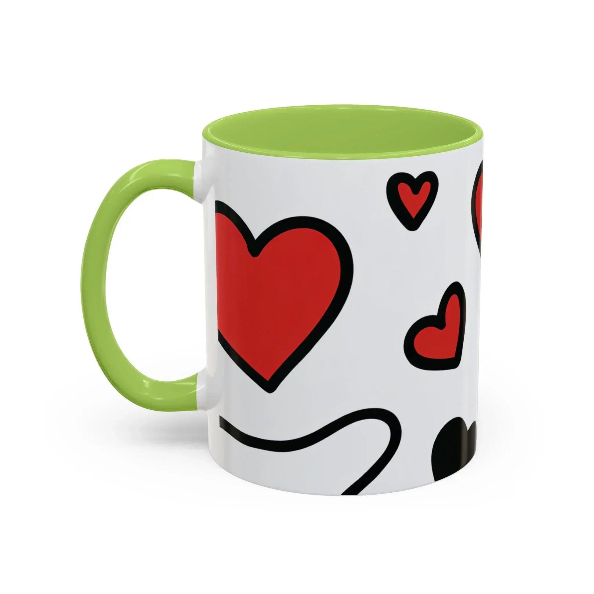 Love Overflow Mug – Accent Coffee Mug (11, 15oz) - KARARMDESIGN