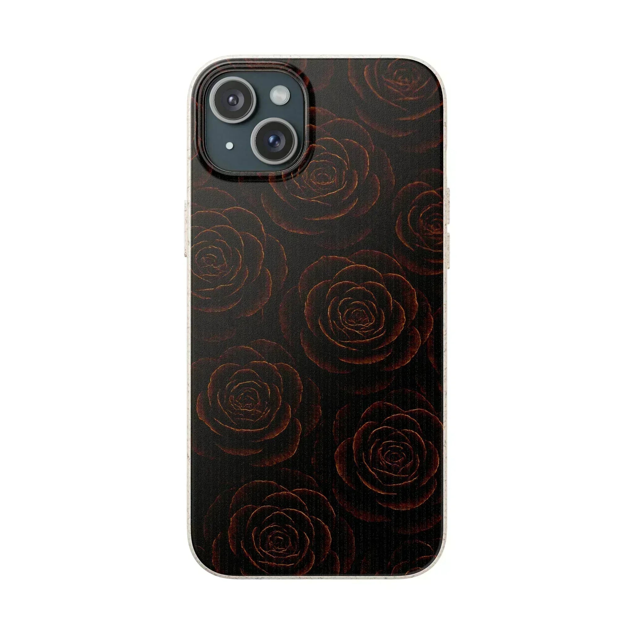 Wooden Roses Phone Case for iPhone 11-16 and Samsung Galaxy S20-S22 - KARARMDESIGN