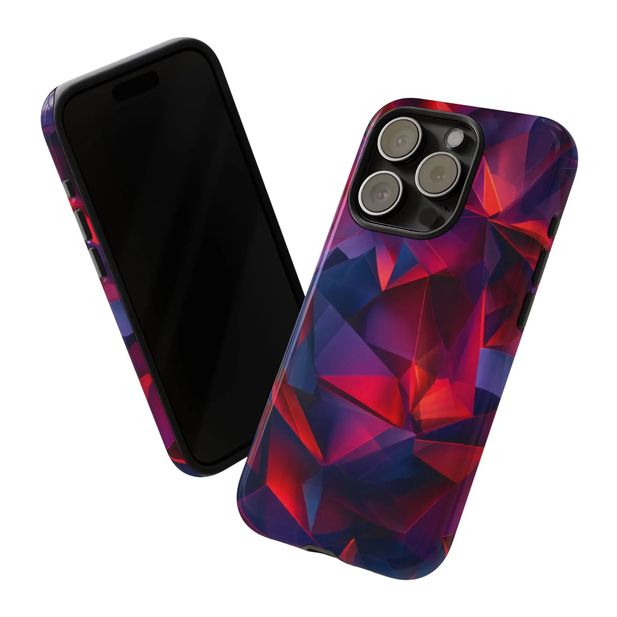 Crystalline Prism Phone Case for iPhone 8-17 and Google Pixel up to 9 - KARARMDESIGN