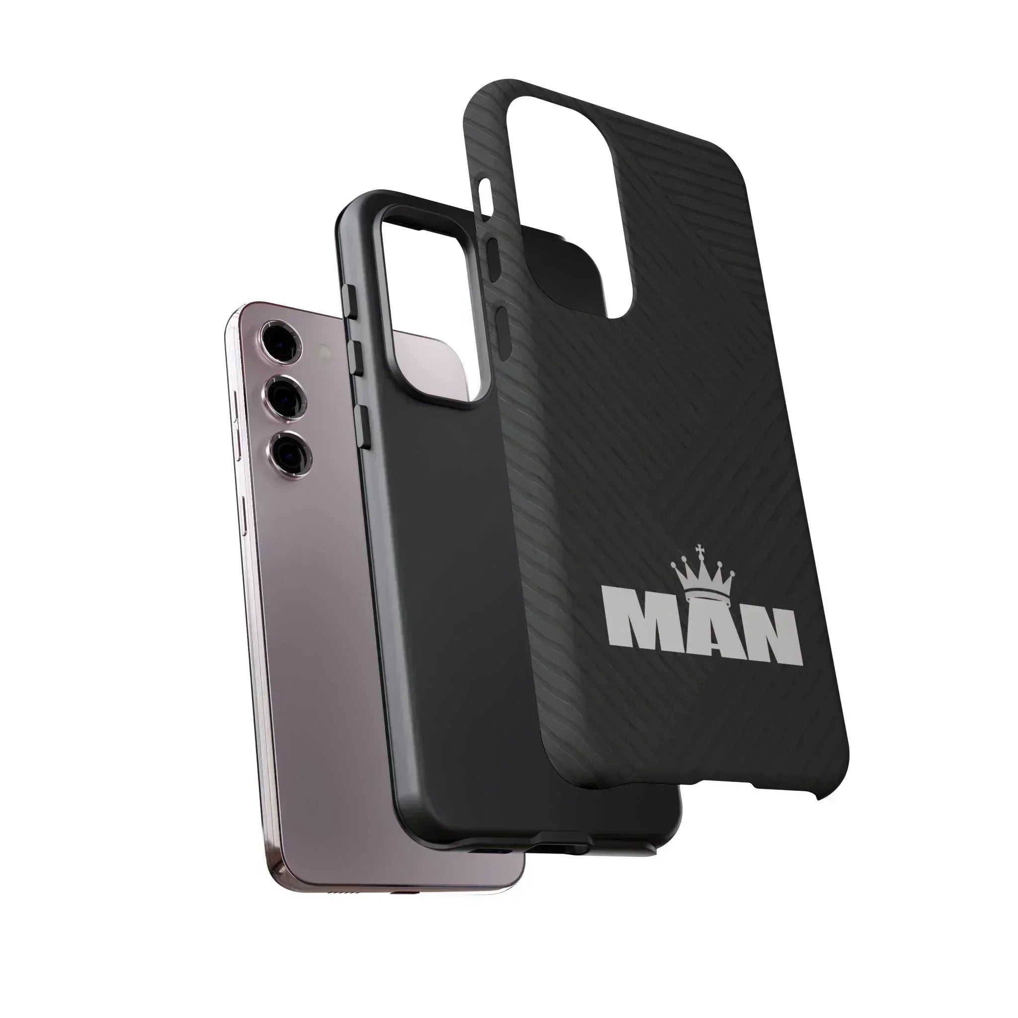 MAN Logo Phone Case for Samsung Galaxy S10-S25 - KARARMDESIGN