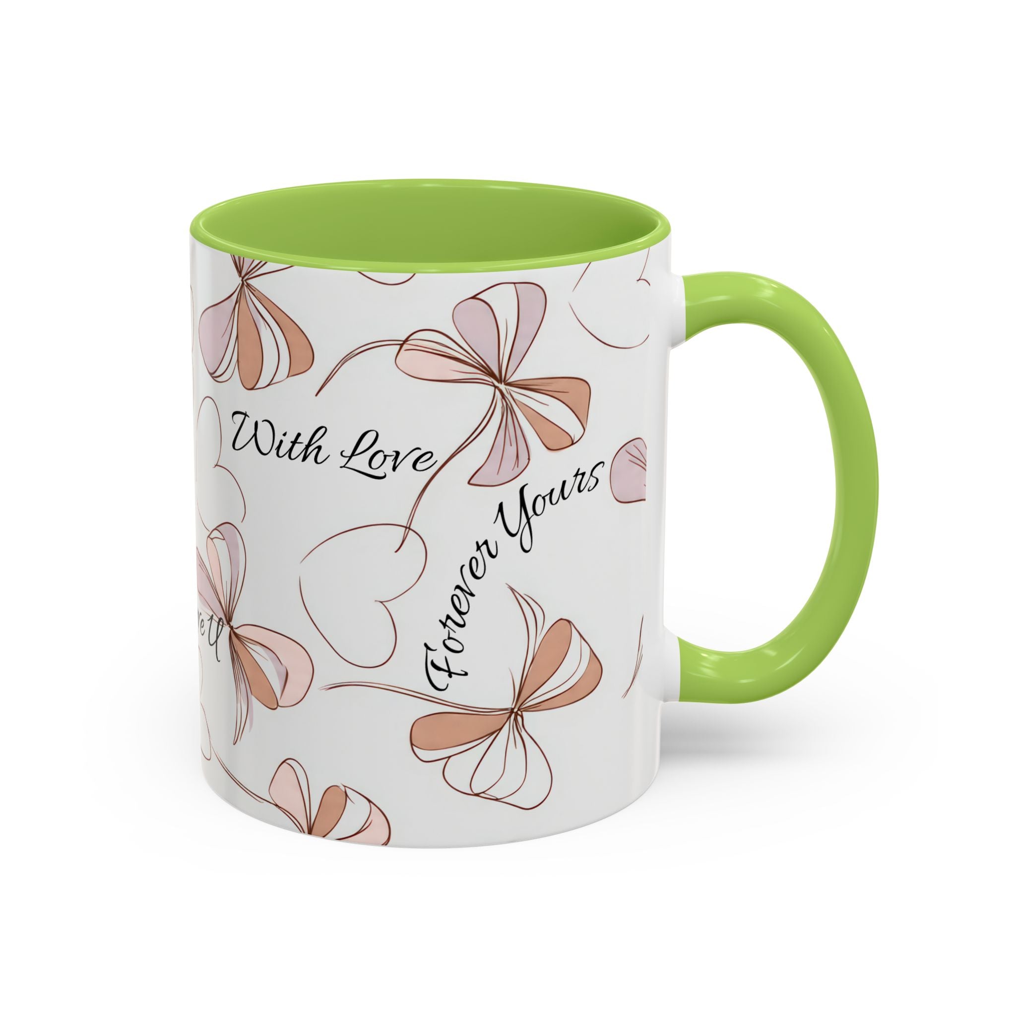 Love Messages Accent Coffee Mug (11, 15oz)