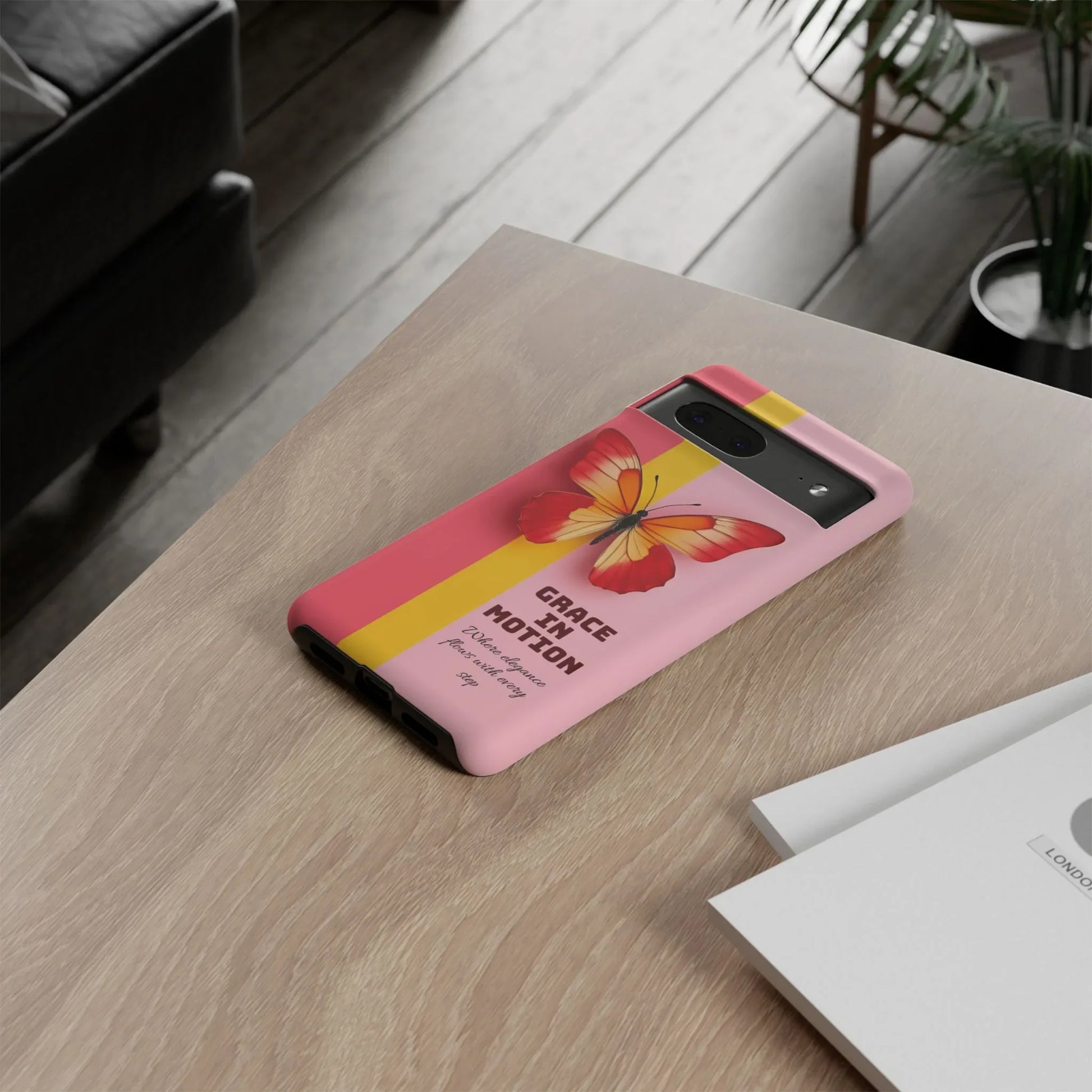 Grace in Motion – Elegant Phone Case for iPhone, Galaxy & Pixel - KARARMDESIGN