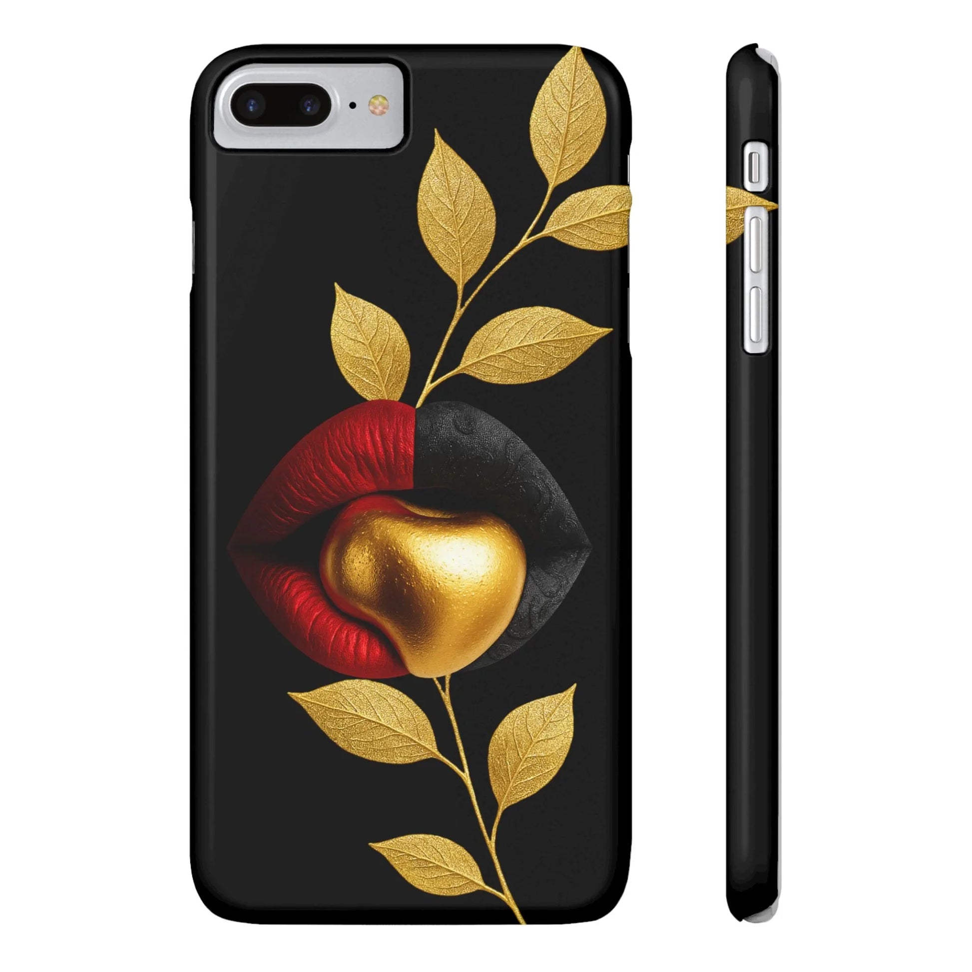 Gilded Expression Phone Case for iPhone 7-17 Models - KARARMDESIGN