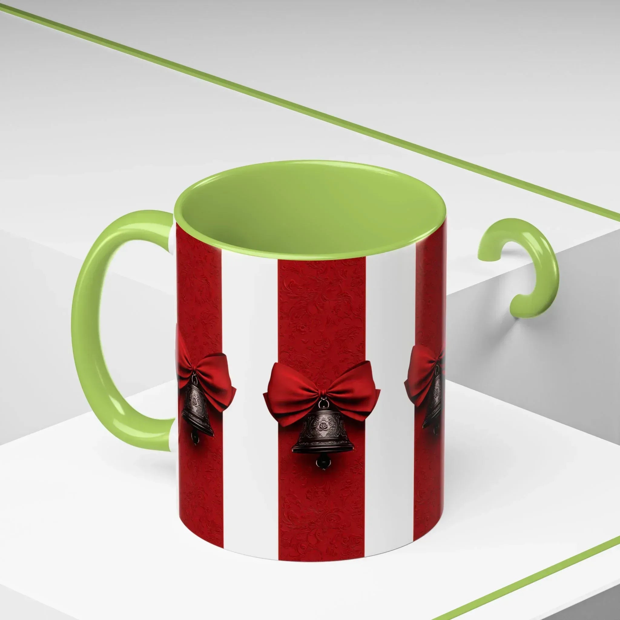 Holiday Bells Mug - Accent Coffee Mug (11, 15oz) - KARARMDESIGN