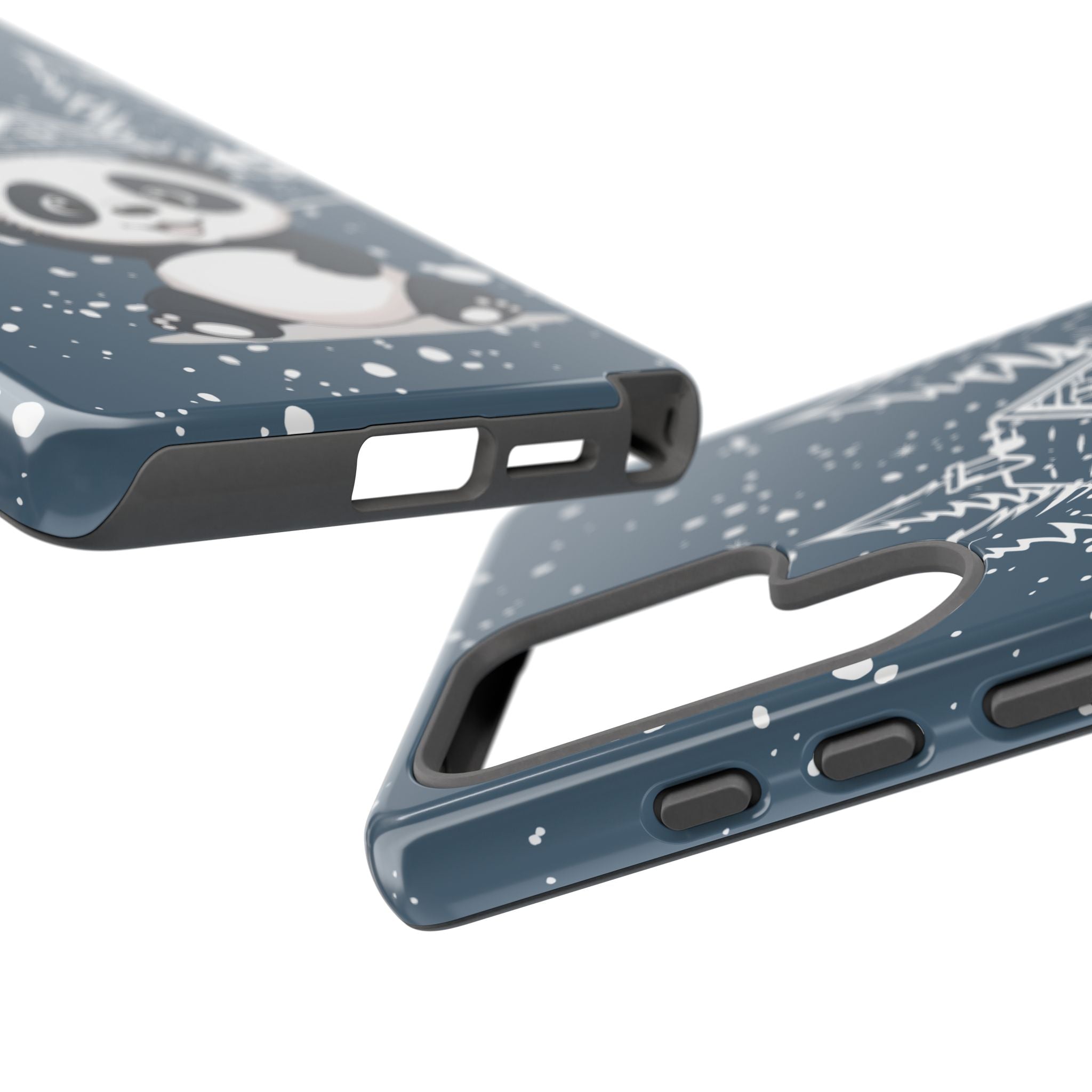 Cute Panda Phone Case for Samsung Galaxy S20–S26 & Google Pixel 6–9