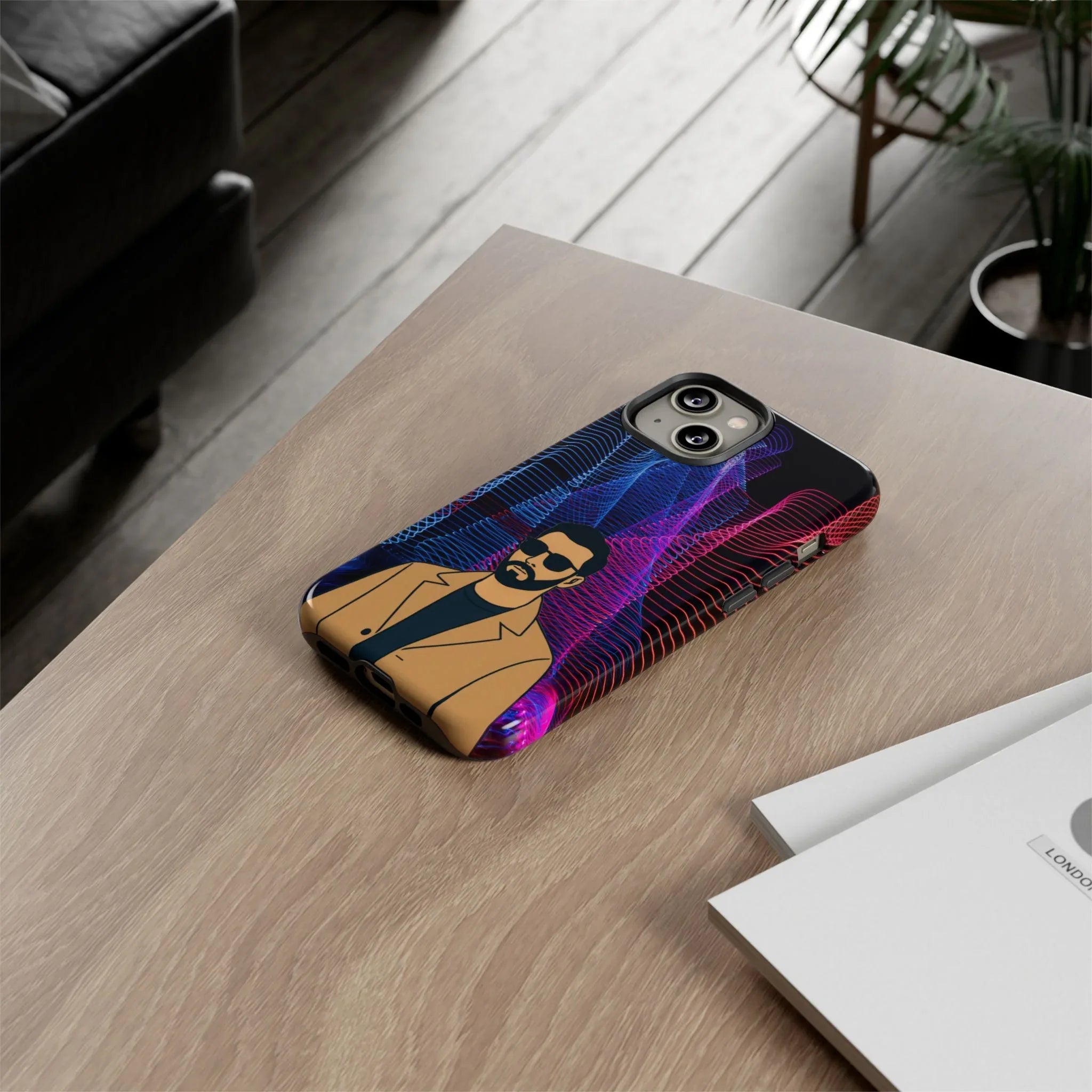 Bearded Style Phone Case for iPhone 11-17 and Galaxy S20-S25 - KARARMDESIGN
