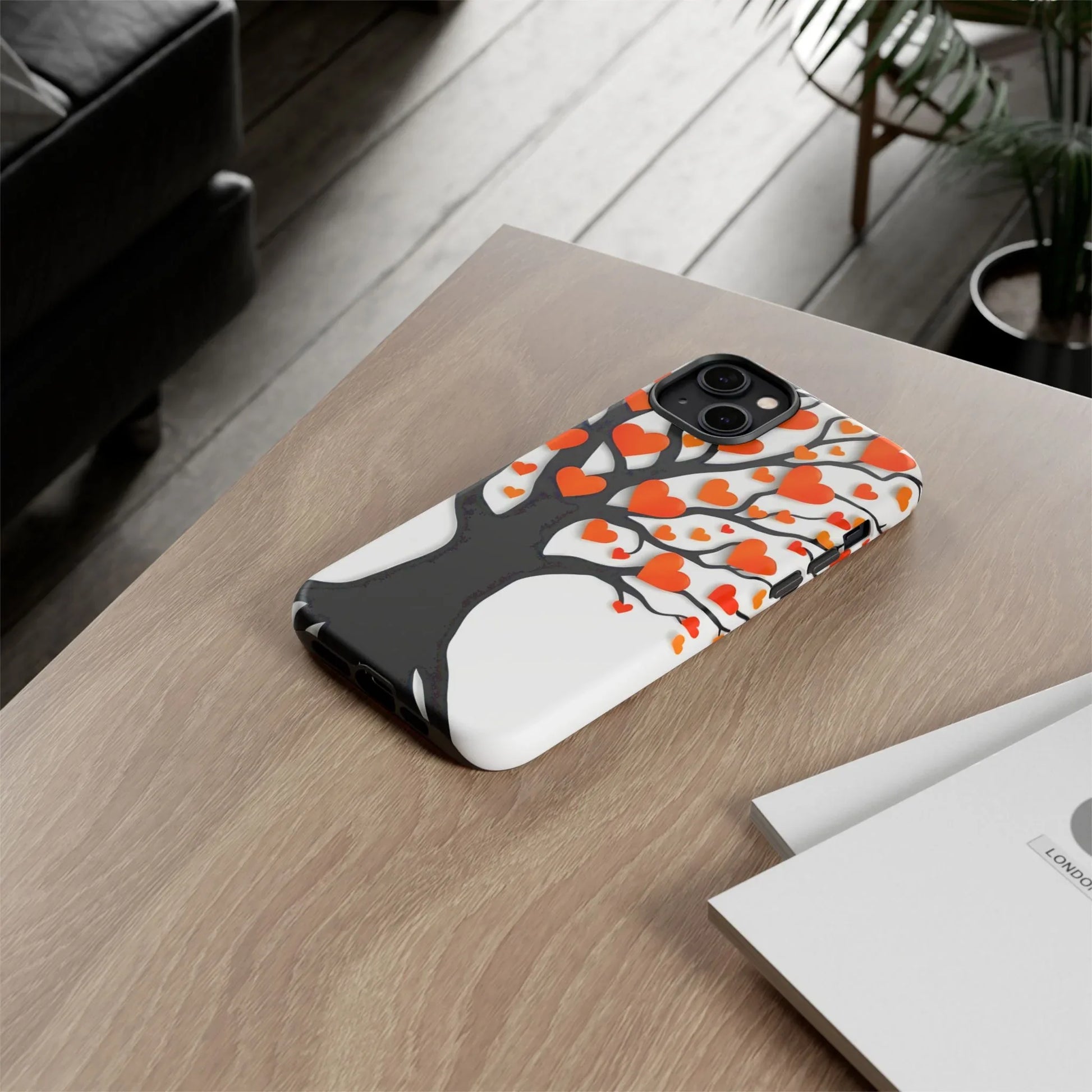 Heart Design Phone Case for iPhone 11–17 and Galaxy S20–S25 - KARARMDESIGN