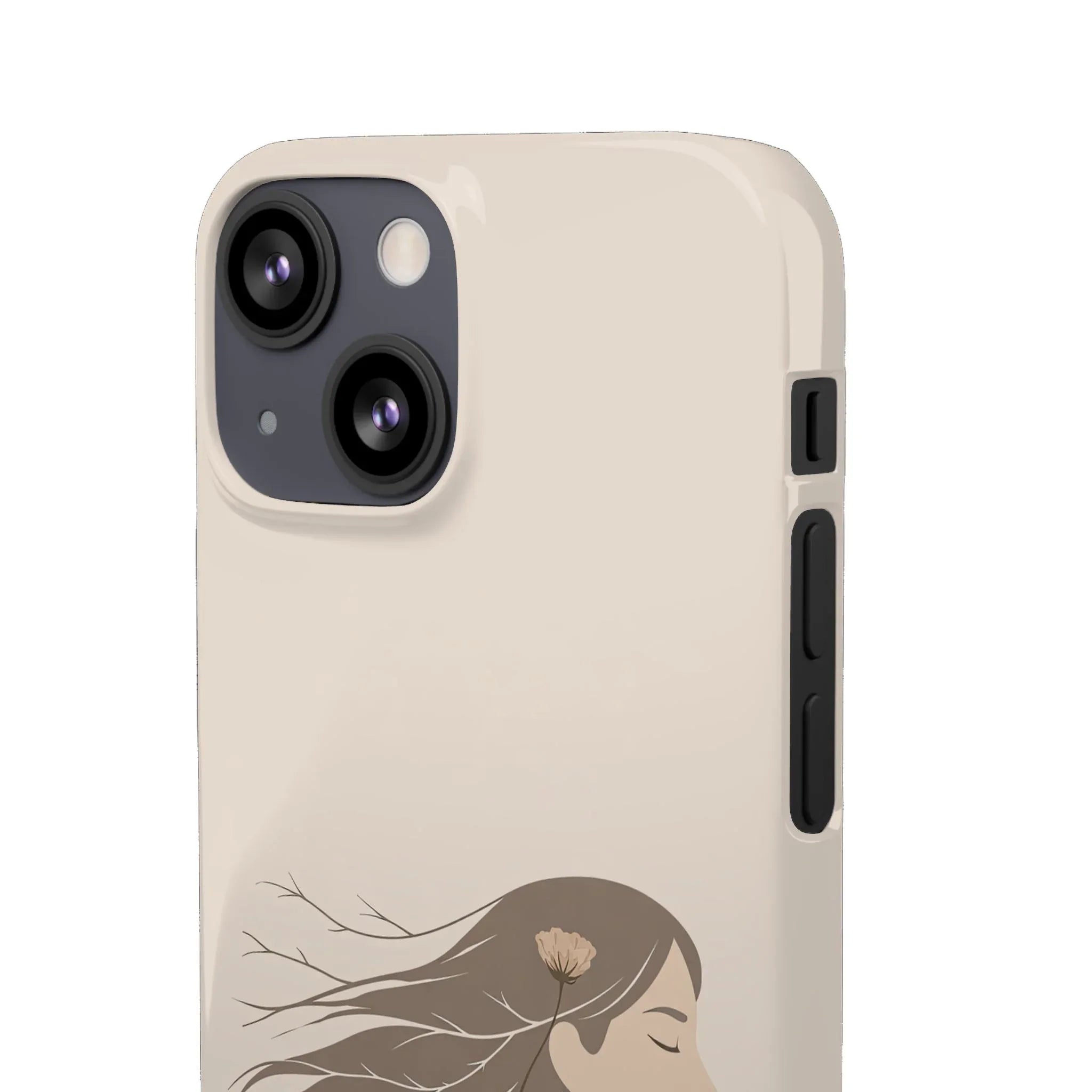 Graceful Strength Phone Case for iPhone 11-17 and Galaxy S20-25 - KARARMDESIGN