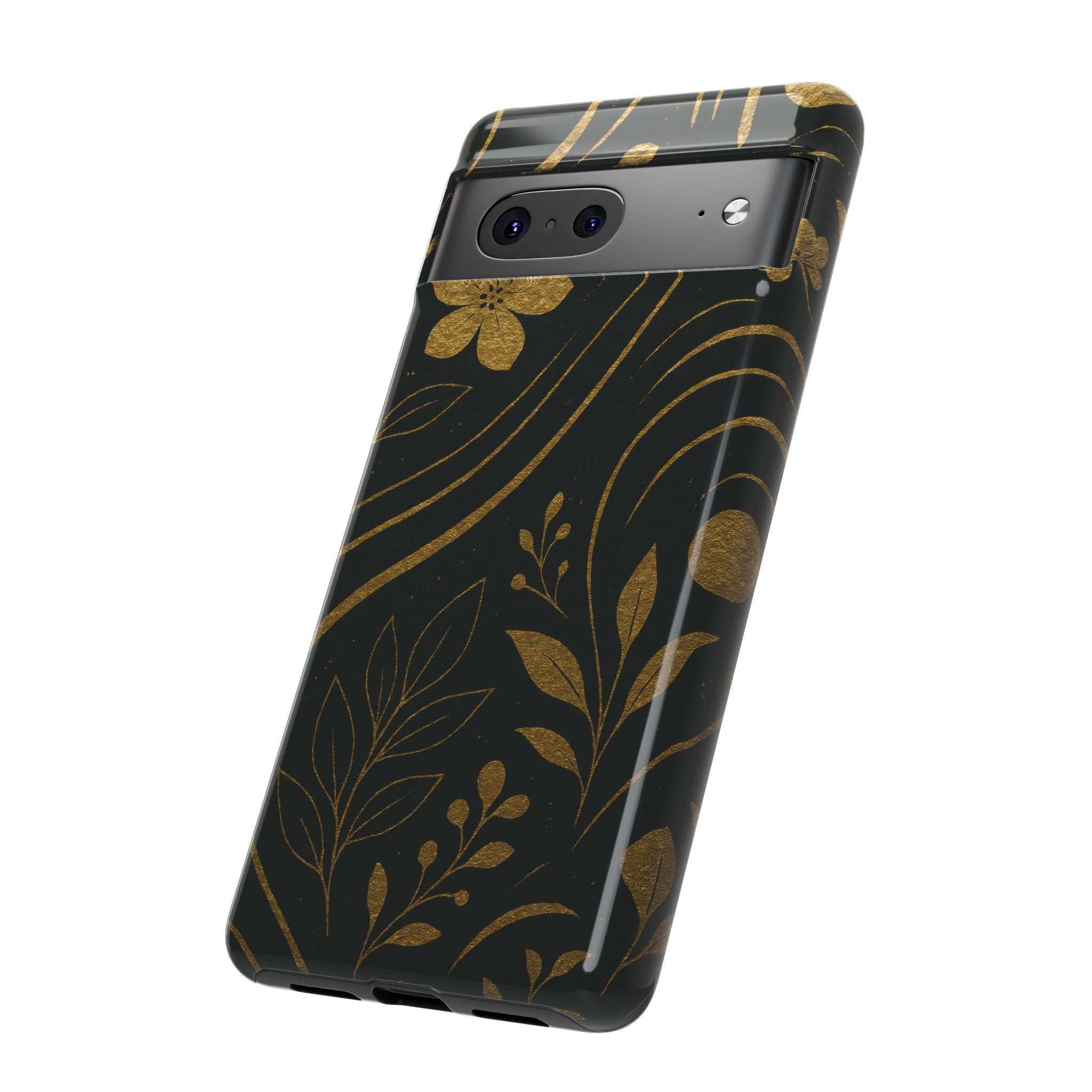 Gold Pattern Tough Phone Case for Samsung Galaxy & Google Pixel