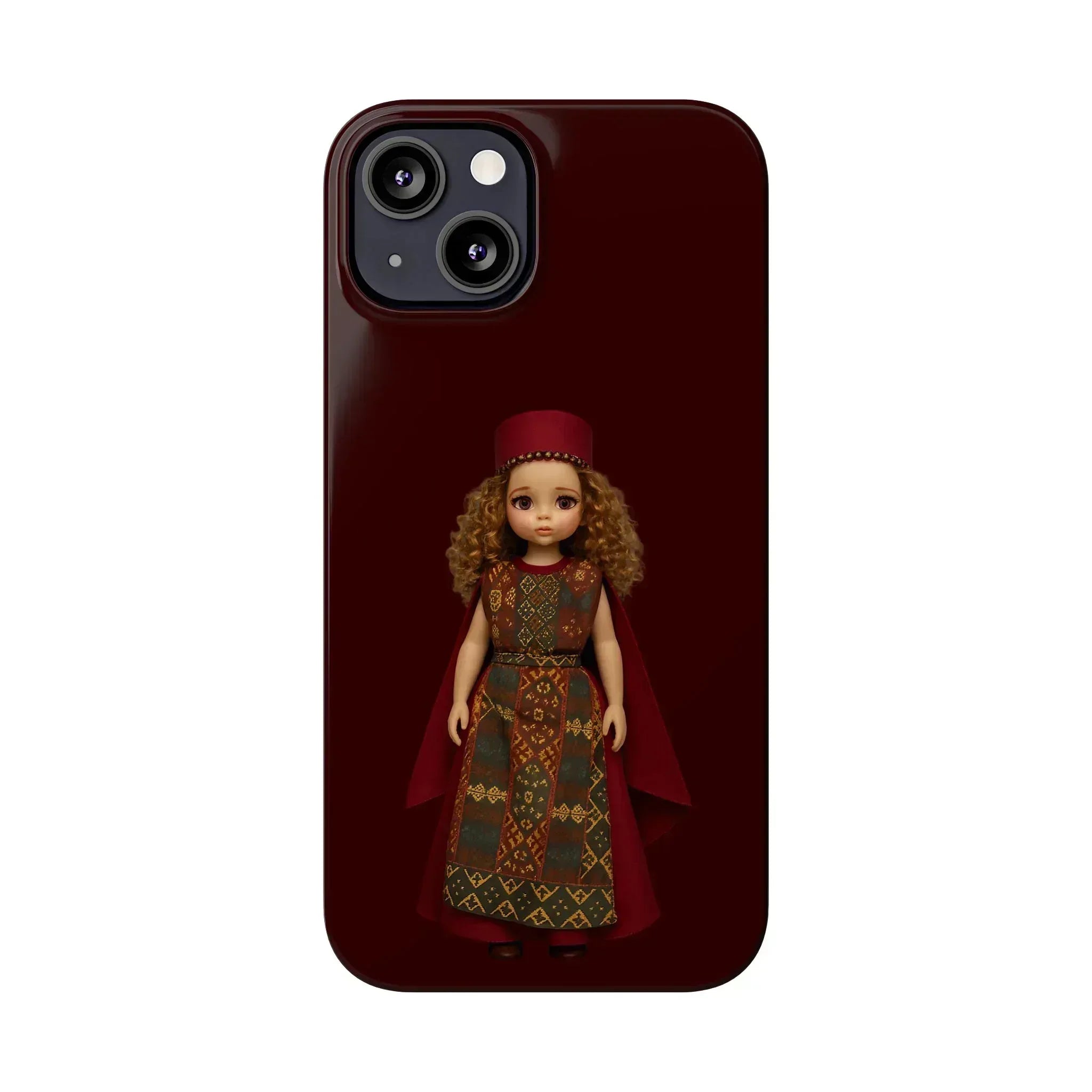 Armenian Doll Phone Case for iPhone 11-17 - KARARMDESIGN