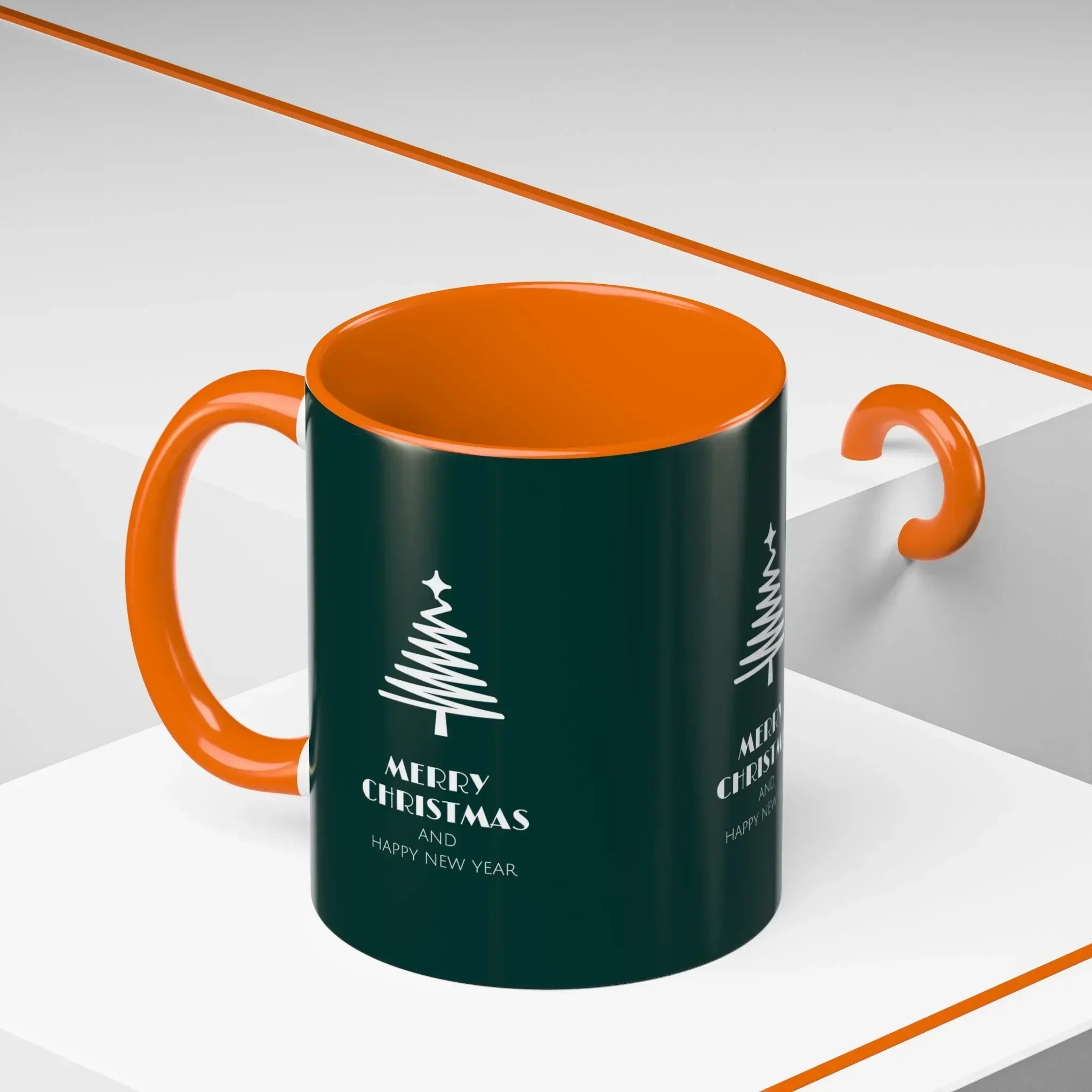 Holiday Mug - Accent Coffee Mug (11, 15oz) - KARARMDESIGN