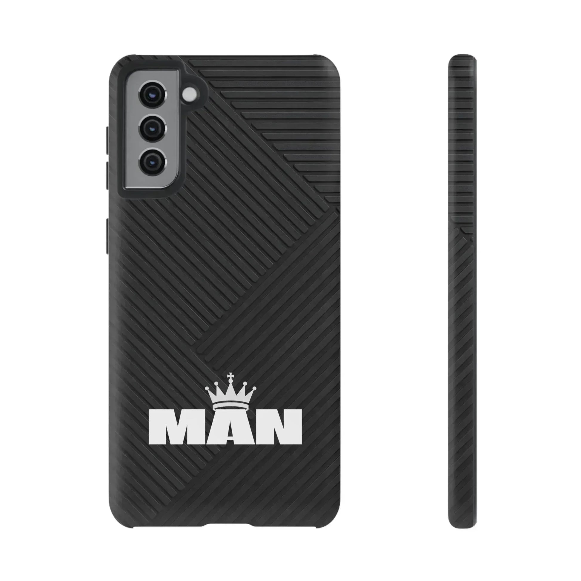 MAN Logo Phone Case for Samsung Galaxy S10-S25 - KARARMDESIGN