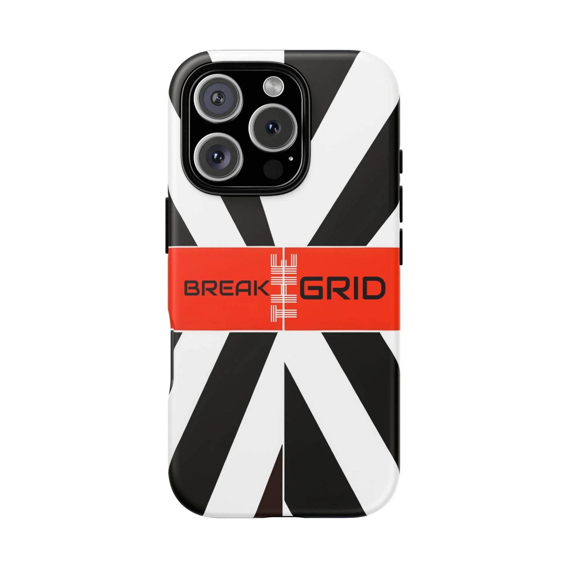 Break The Grid Phone Case for iPhone 11–16 and Galaxy S20–S25 - KARARMDESIGN