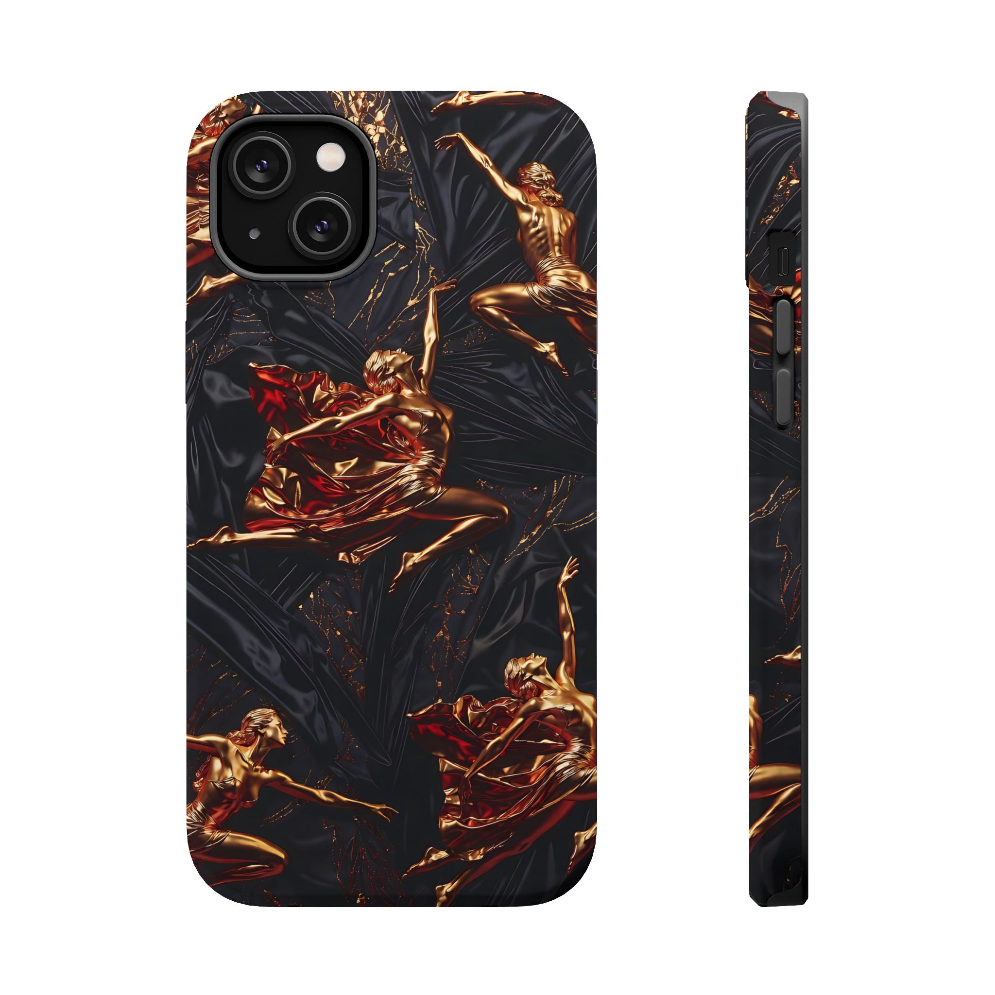 Gold Sculpture Phone Case for iPhone 13-17 & Samsung Galaxy S26