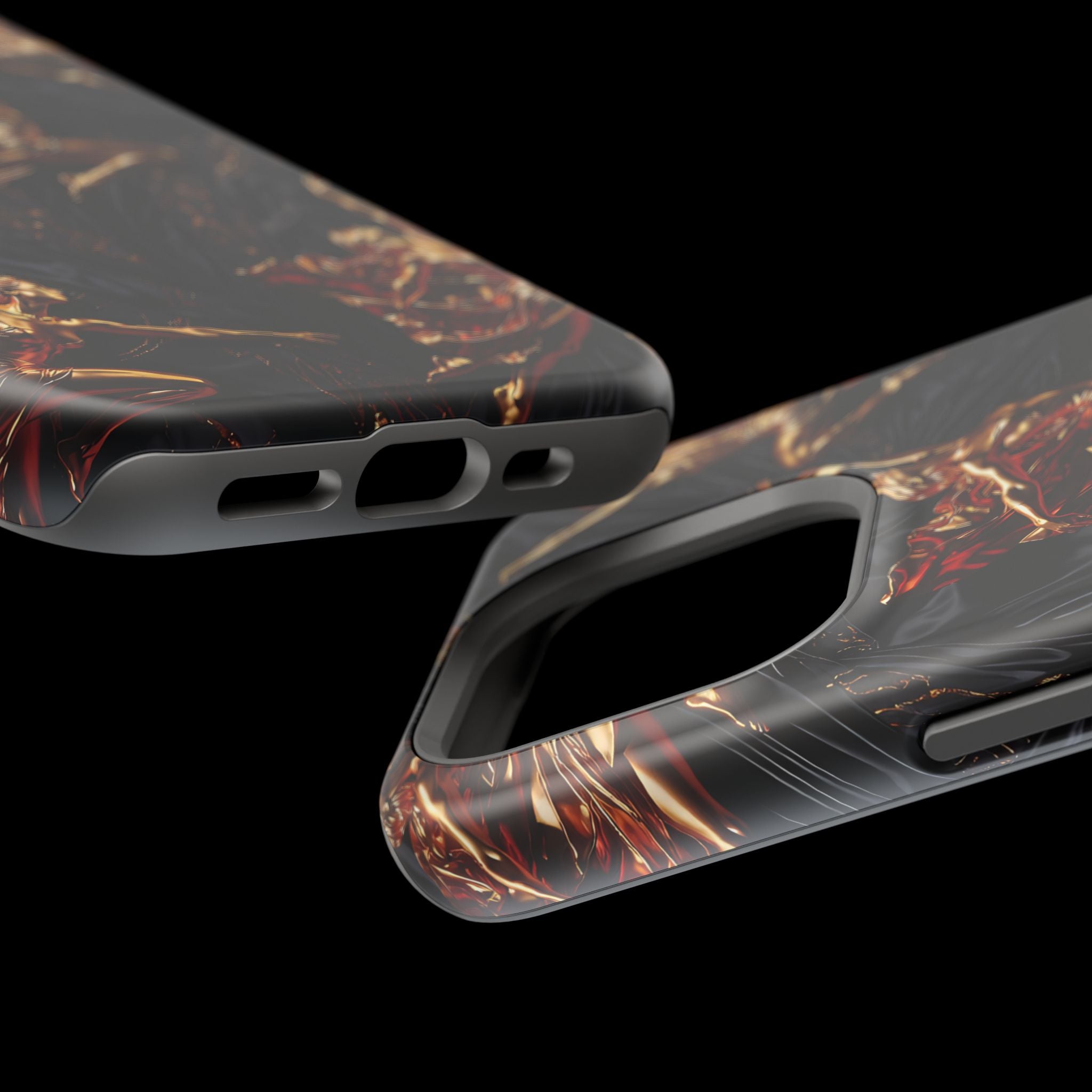 Gold Sculpture Phone Case for iPhone 13-17 & Samsung Galaxy S26