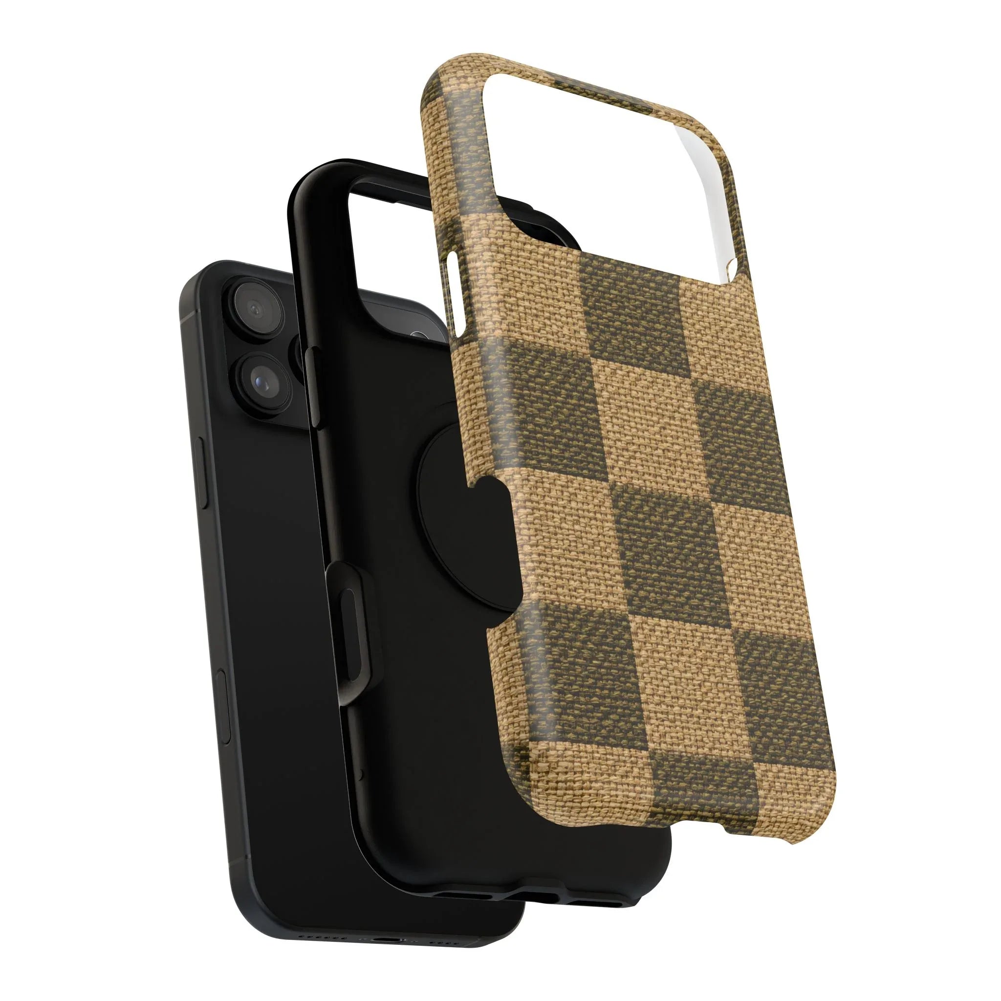 Rustic Woven Phone Case for iPhone 11-17 and Galaxy S21-S22 - KARARMDESIGN
