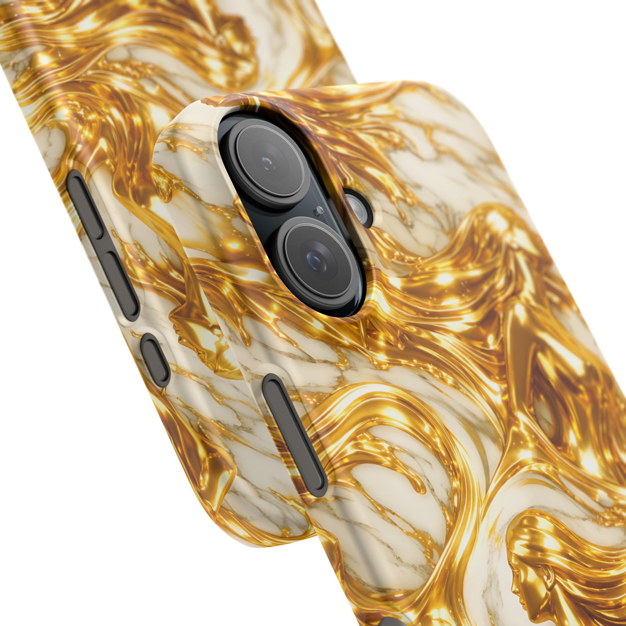 Divine Gold Woman Snap Phone Case for iPhone & Galaxy