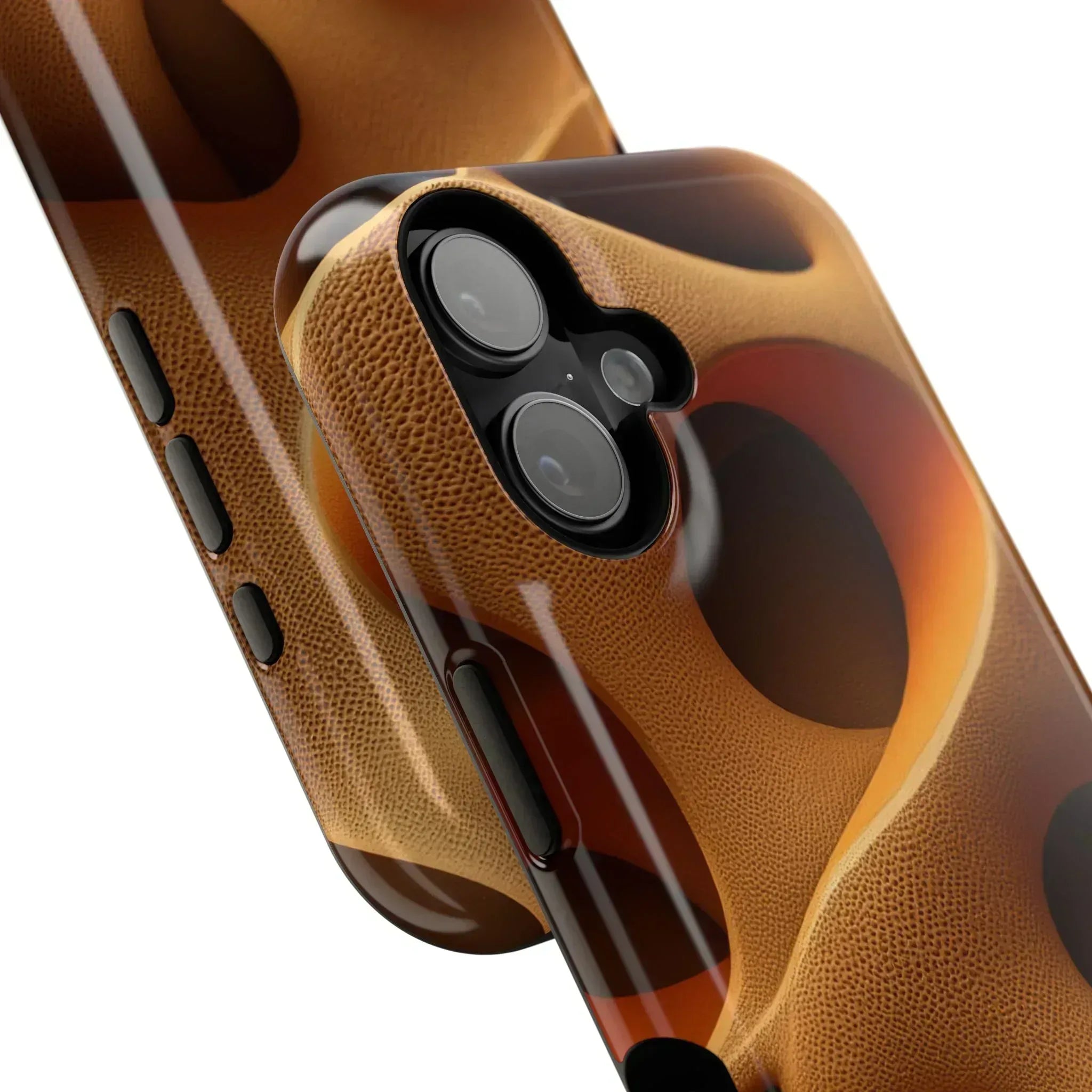 Amber Flow Phone Case for iPhone 11-17 and Galaxy S21-S22 - KARARMDESIGN