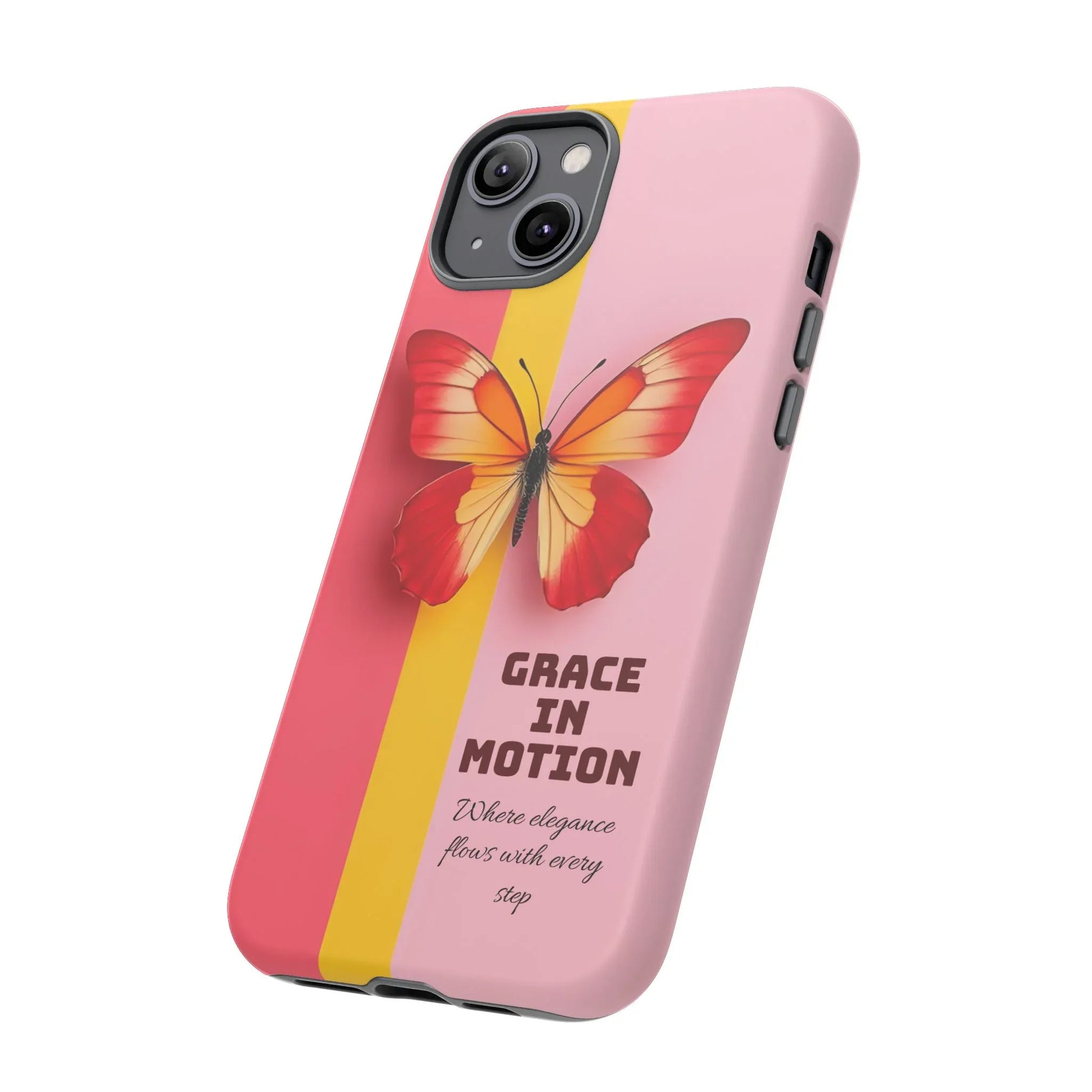 Grace in Motion – Elegant Phone Case for iPhone, Galaxy & Pixel - KARARMDESIGN