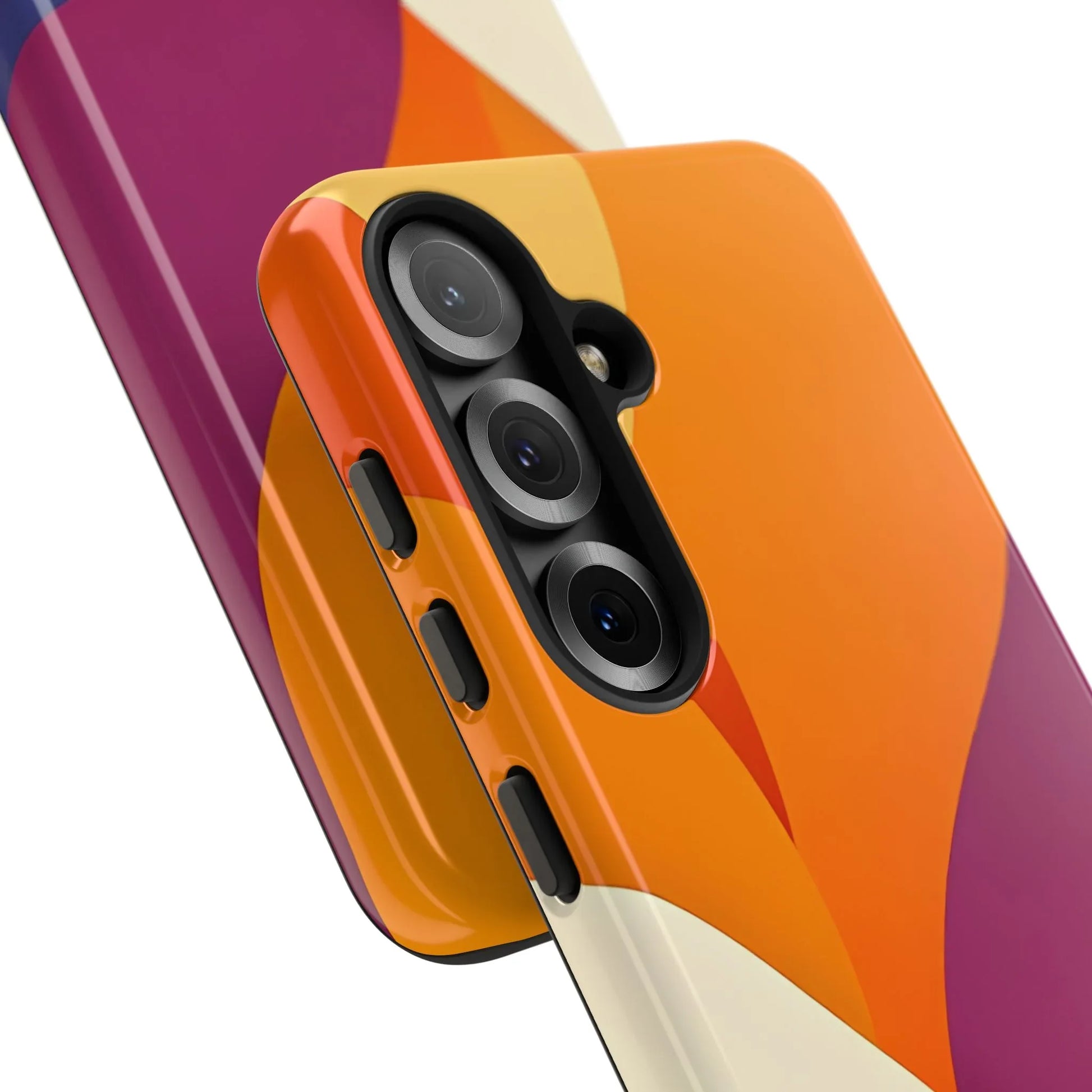 Vibrant Abstract Design Phone Case for iPhone and Galaxy - KARARMDESIGN