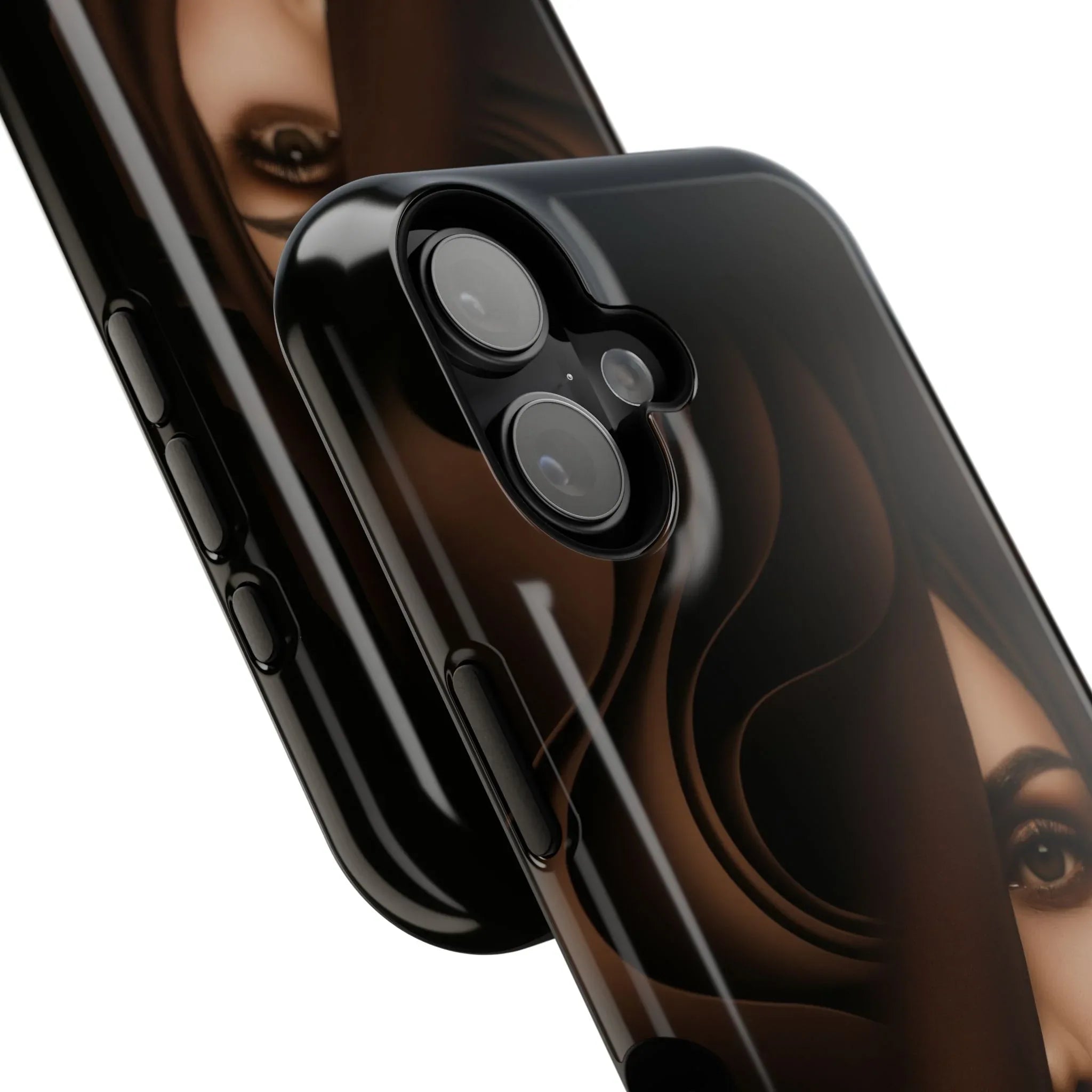 Mystery Woman Phone Case for iPhone 17, Air, Pro, Pro Max - KARARMDESIGN