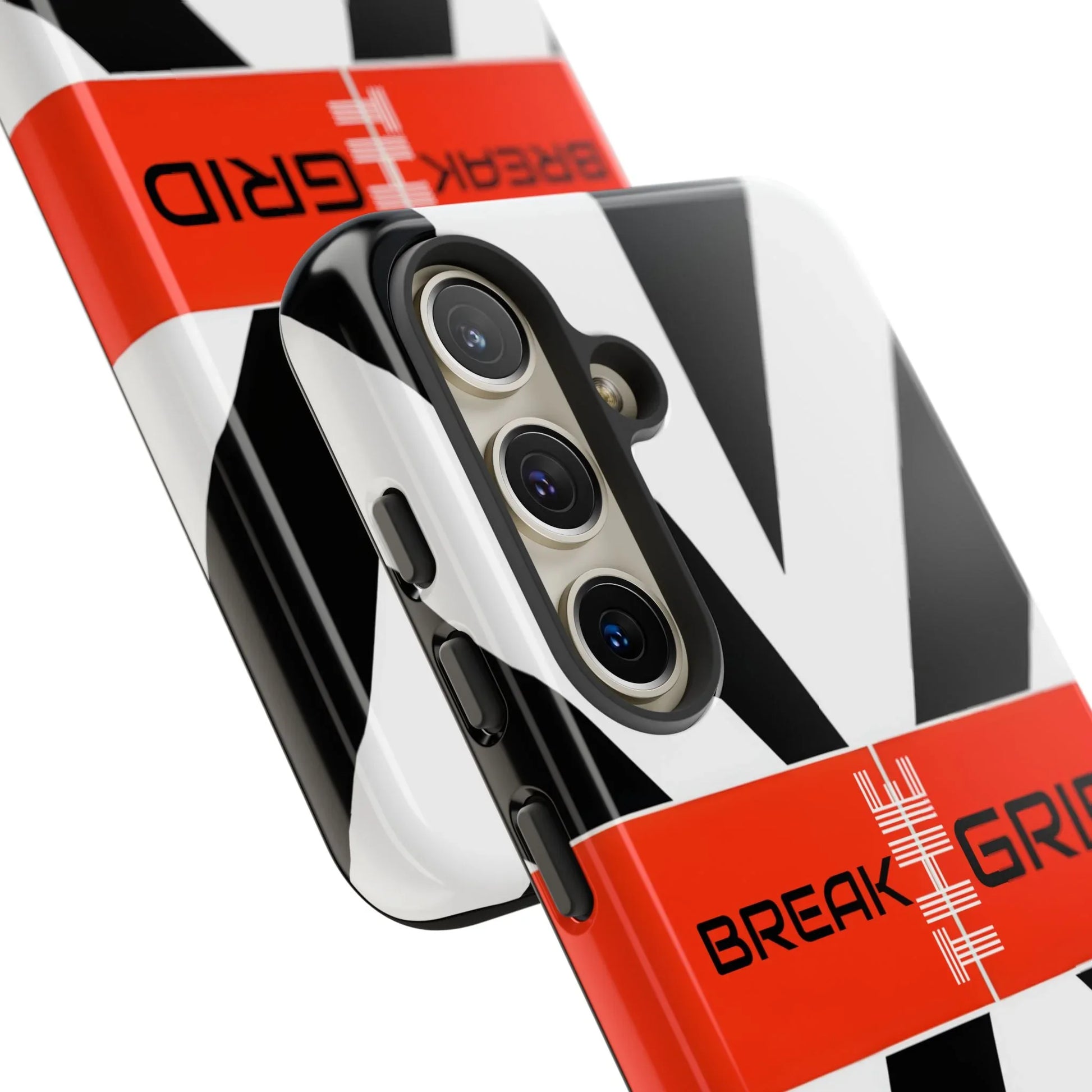 Break The Grid Phone Case for iPhone 11–16 and Galaxy S20–S25 - KARARMDESIGN