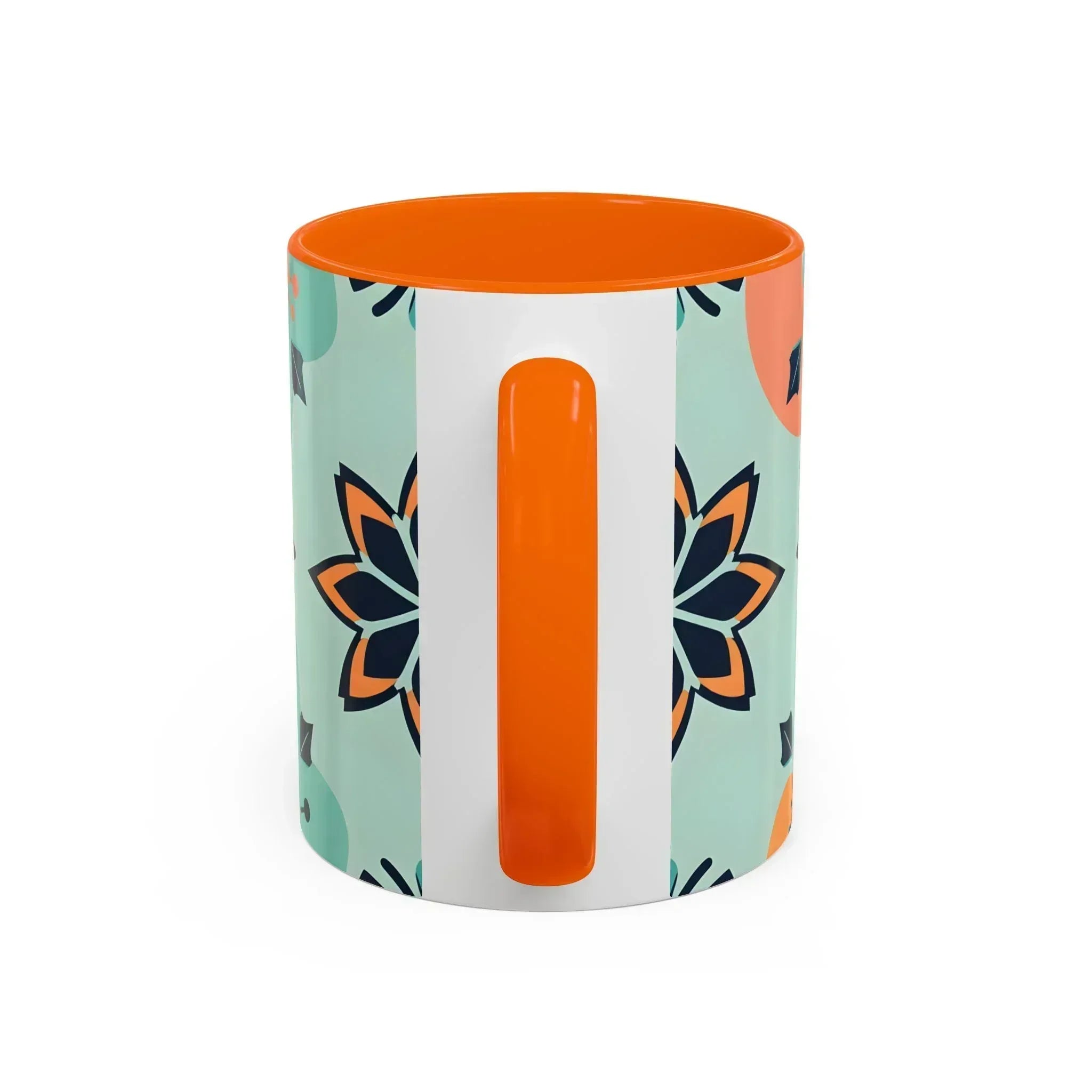 Floral Ornament Coffee Mug – 11oz - KARARMDESIGN