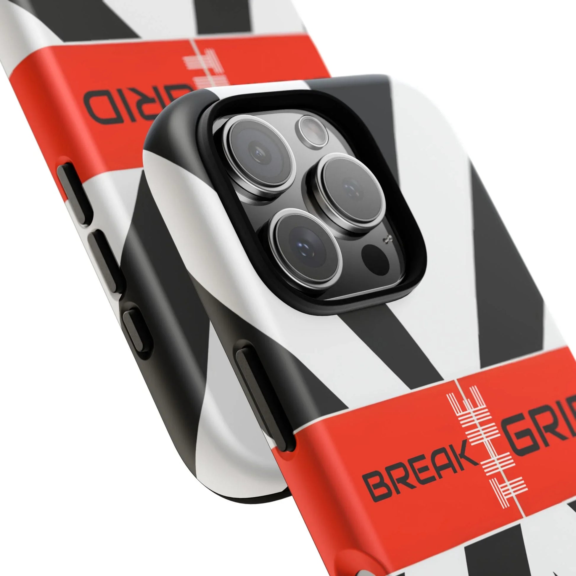 Break The Grid Phone Case for iPhone 11–16 and Galaxy S20–S25 - KARARMDESIGN