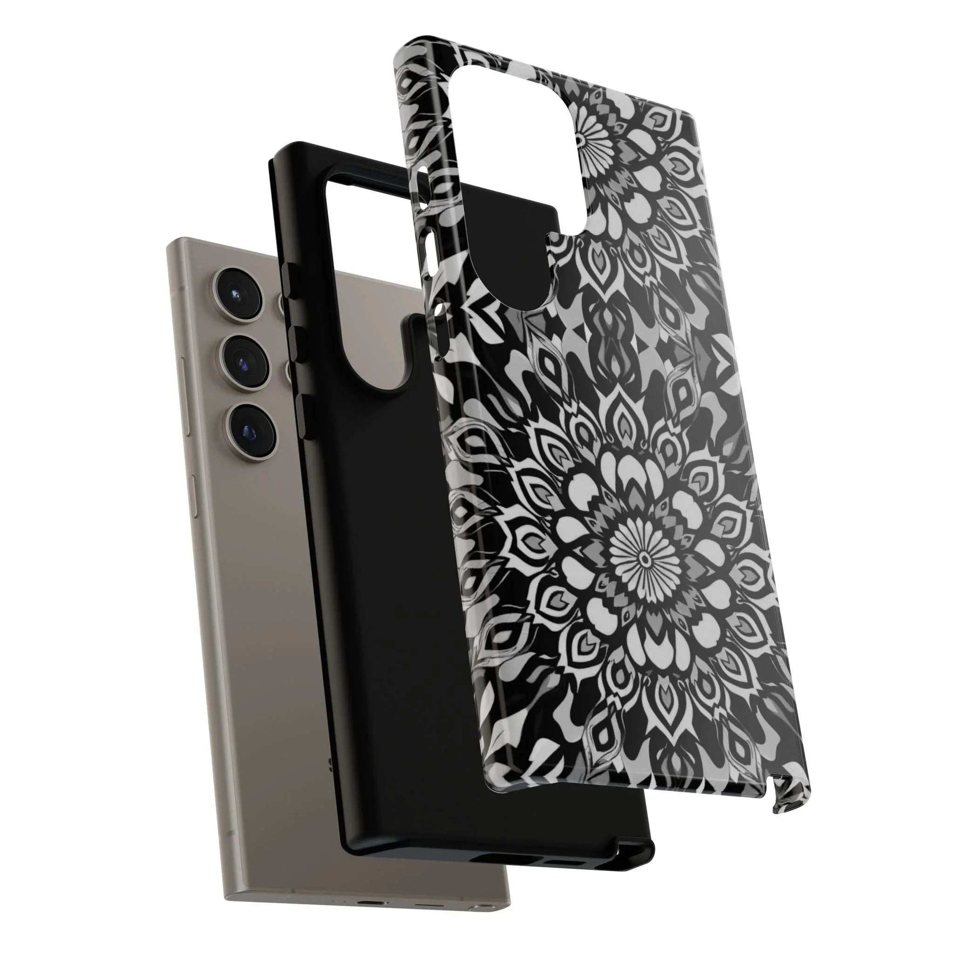 Mandala Phone Case for iPhone and Galaxy - KARARMDESIGN